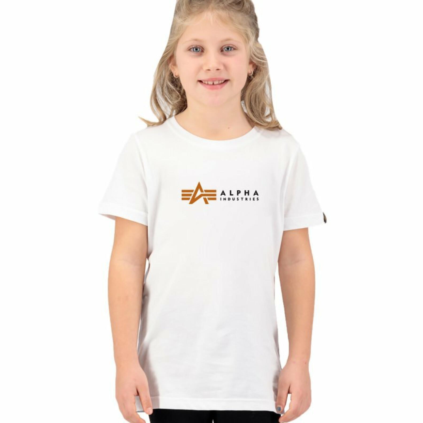 Koszulka dziecięca Alpha Industries Alpha Label