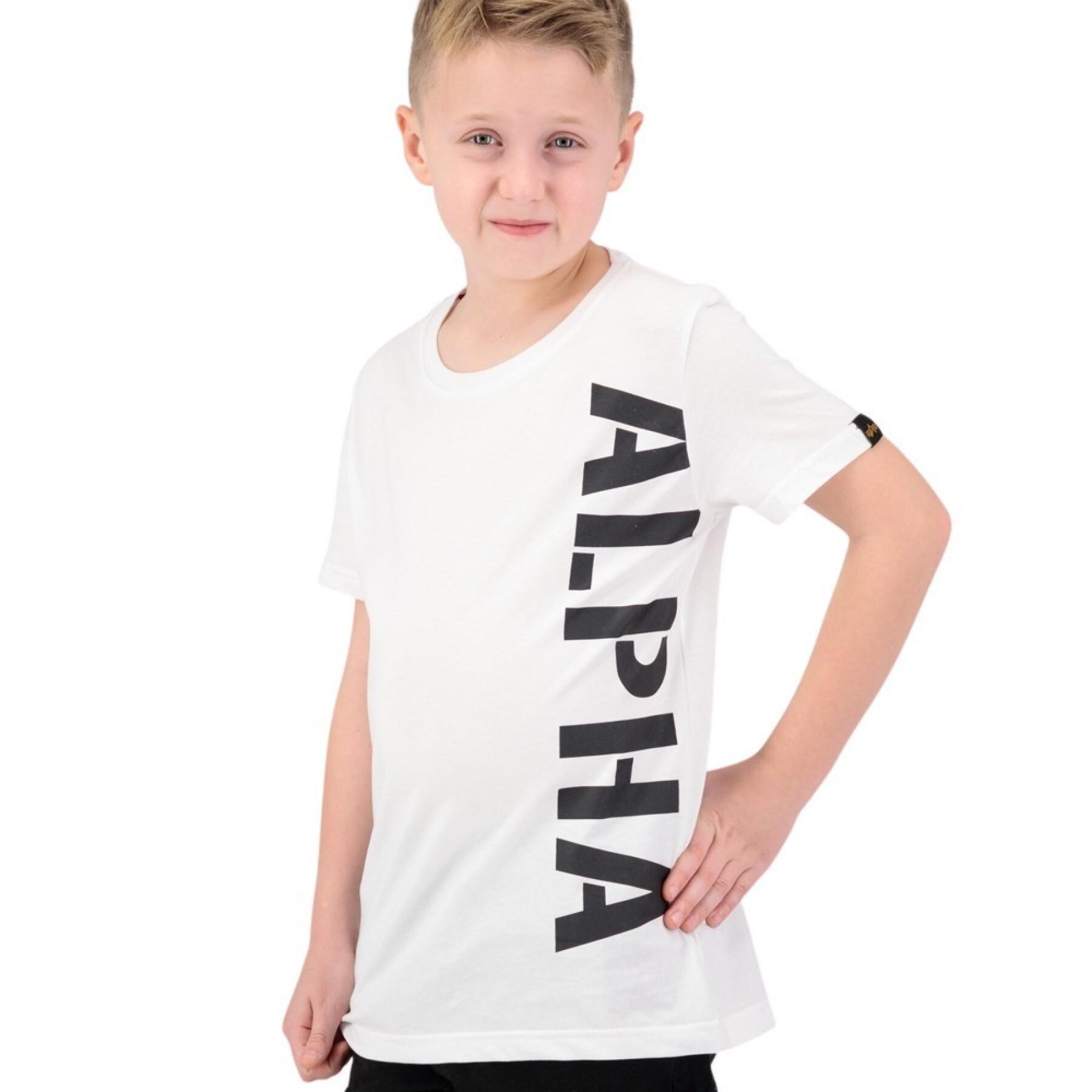 Koszulka dziecięca Alpha Industries Side Print