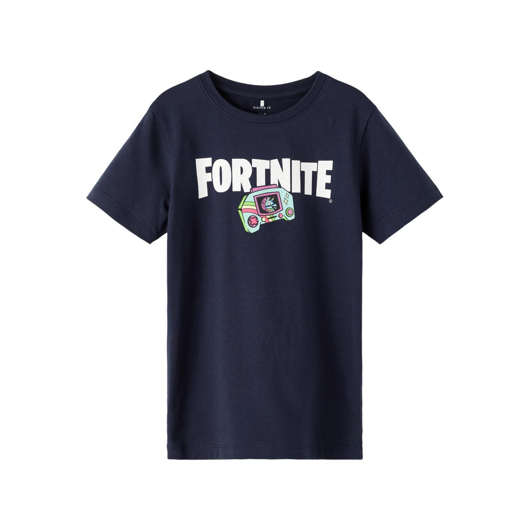 Koszulka dziecięca Name it Frame Fortnite Box bfu