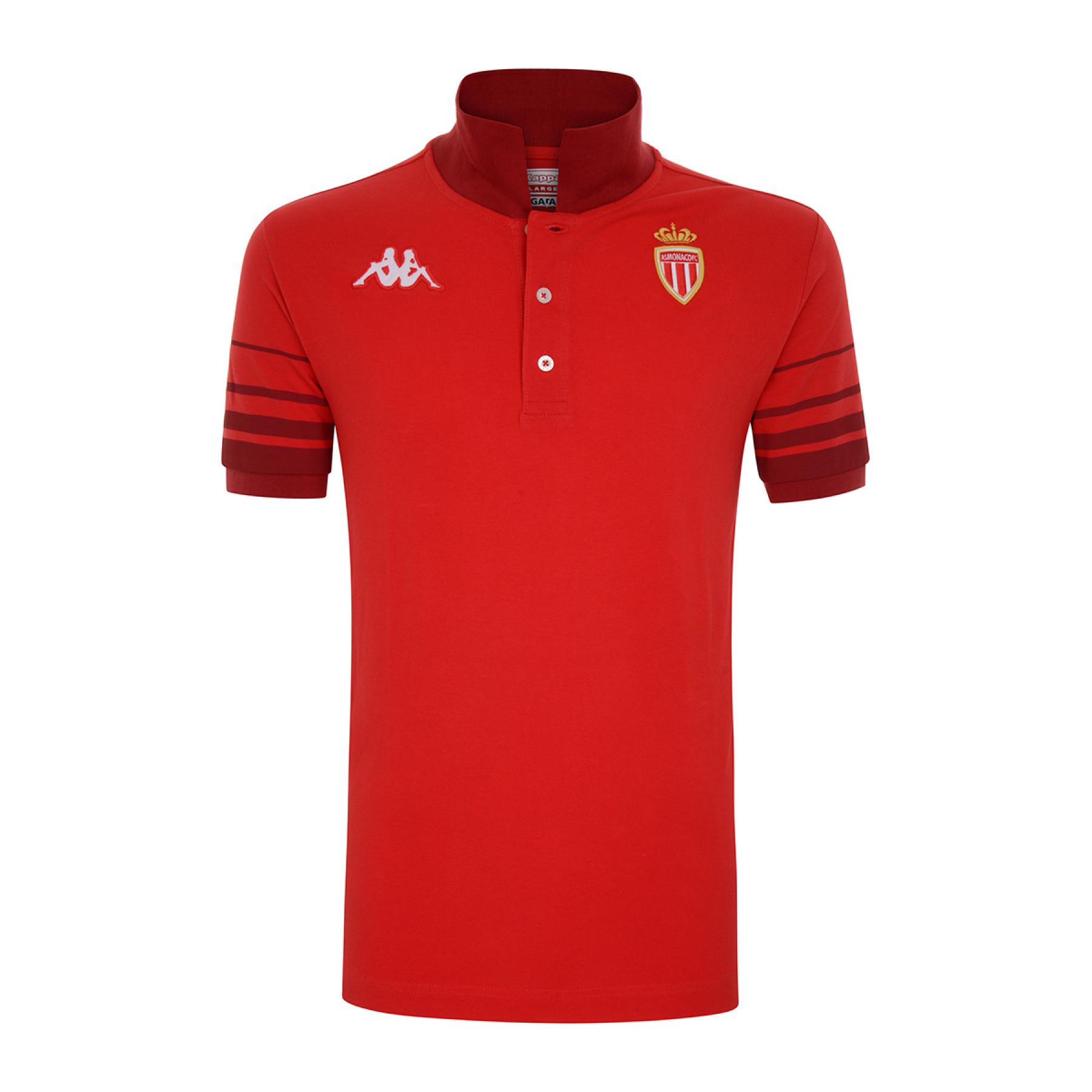 Dziecięca koszulka polo AS Monaco 2020/21 aschby