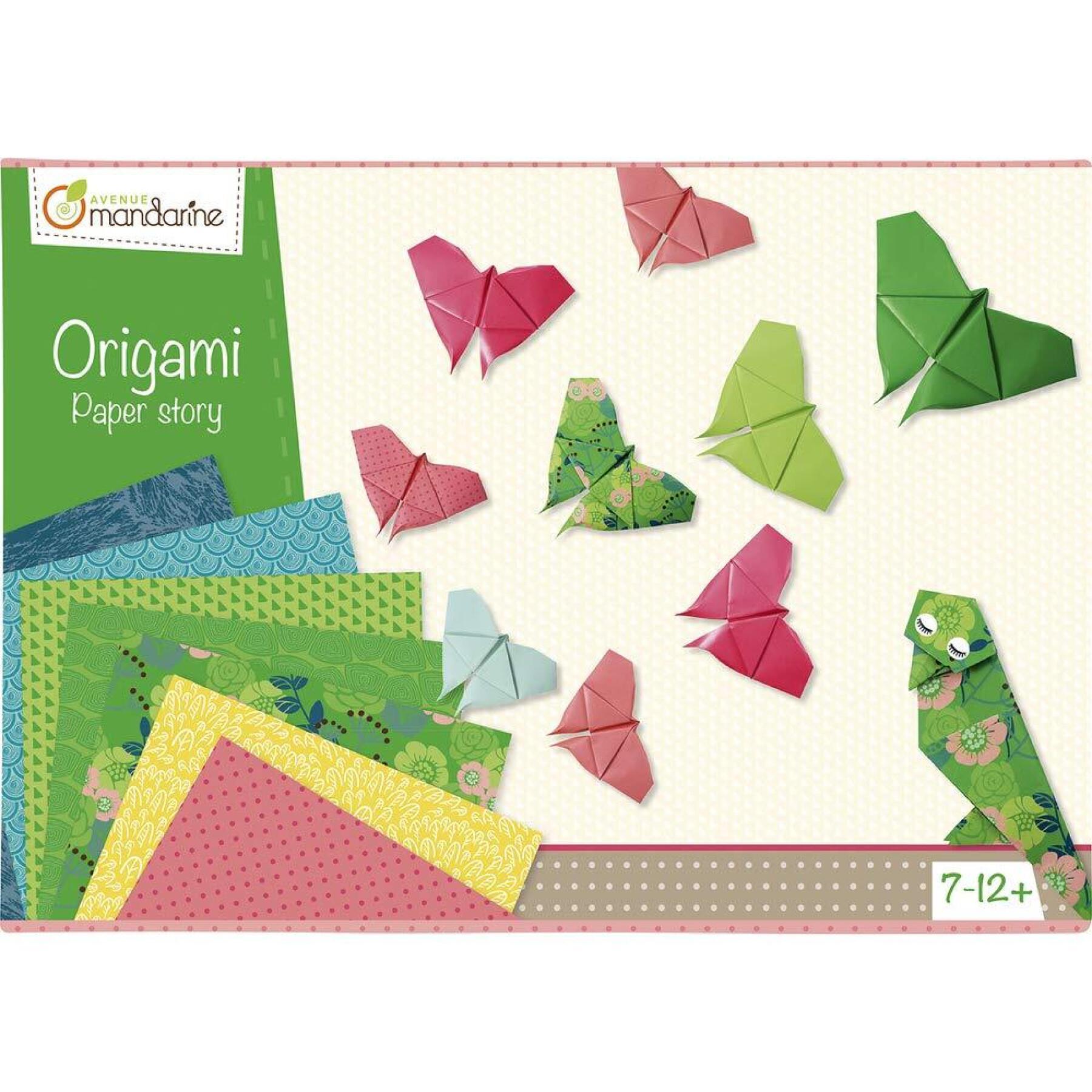 Kreatywne pudełko origami Avenue Mandarine