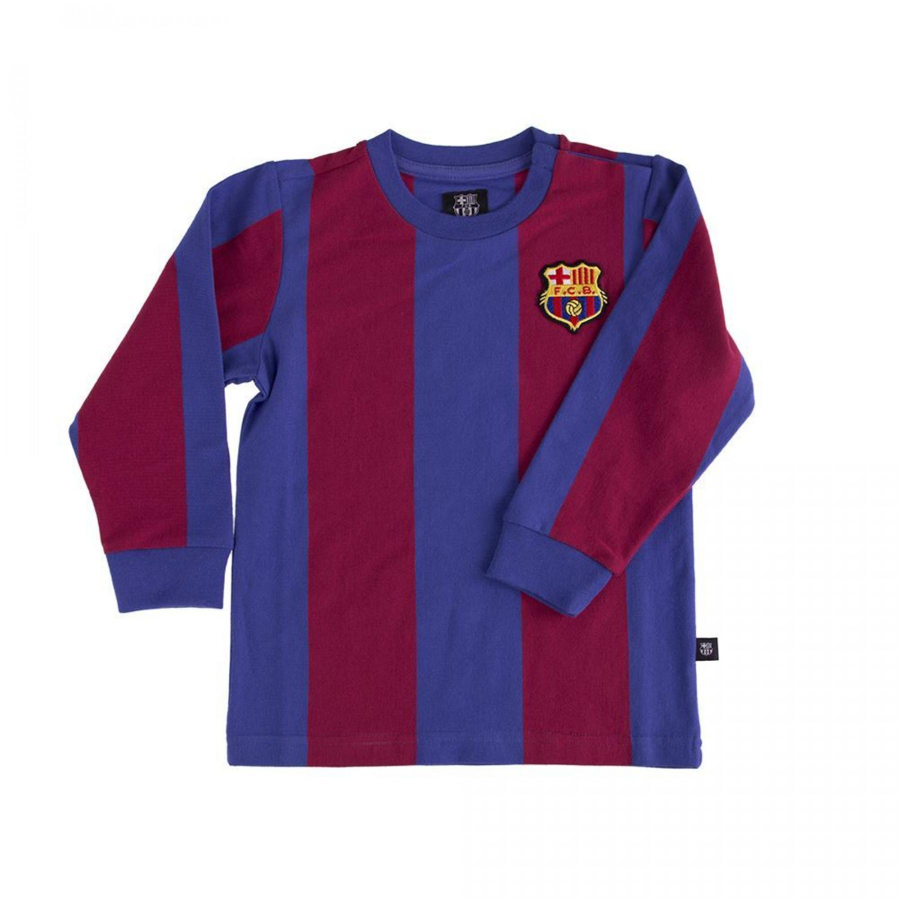 Dziecięca koszulka domowa z długim rękawem FC Barcelone