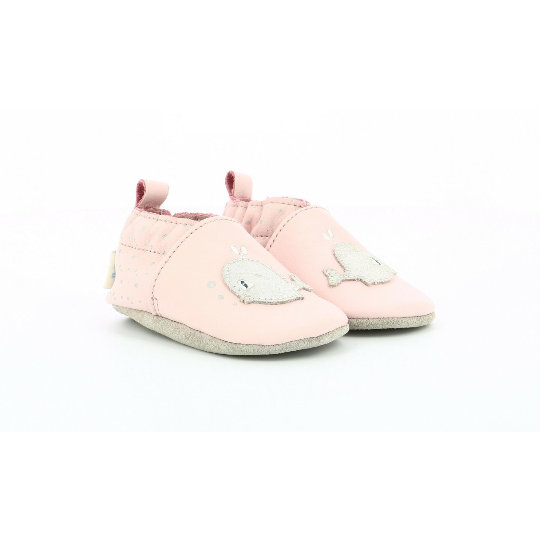 Buty dla dziewczynki Robeez Pink Whale