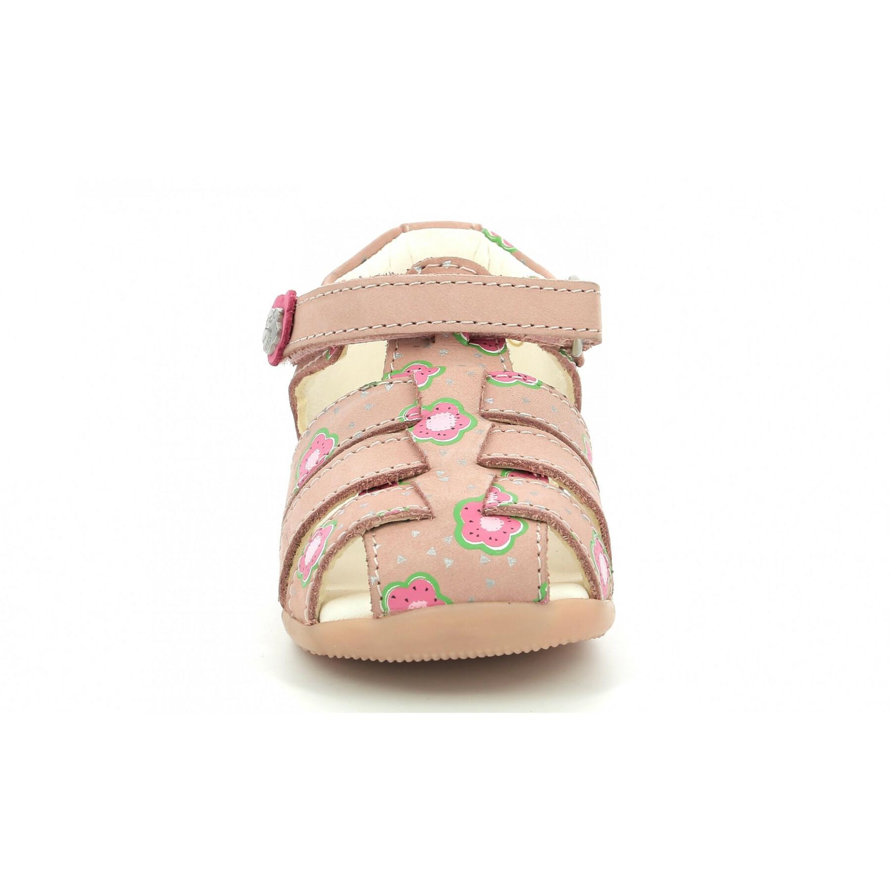 Sandałki dla dziewczynki Kickers Bigflo-2