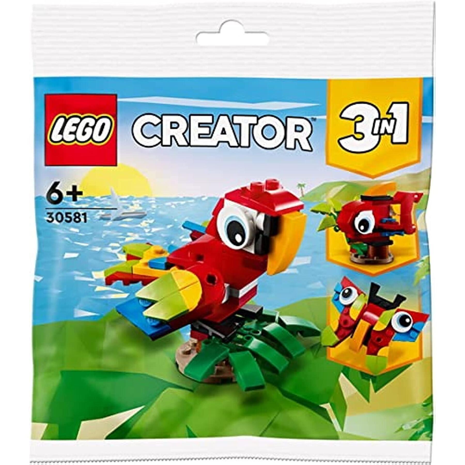 Papuga tropikalna Lego