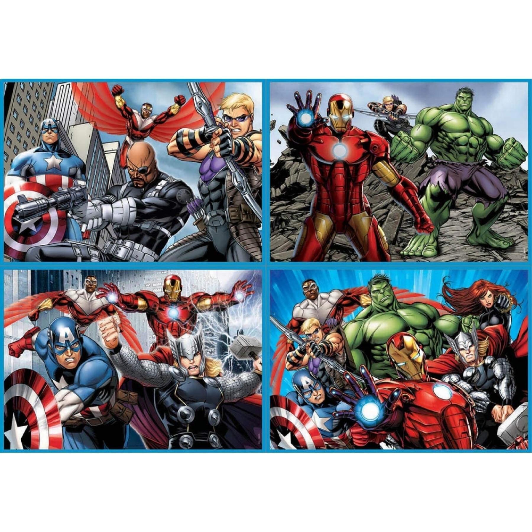 Puzzle od 50 do 150 elementów Avengers
