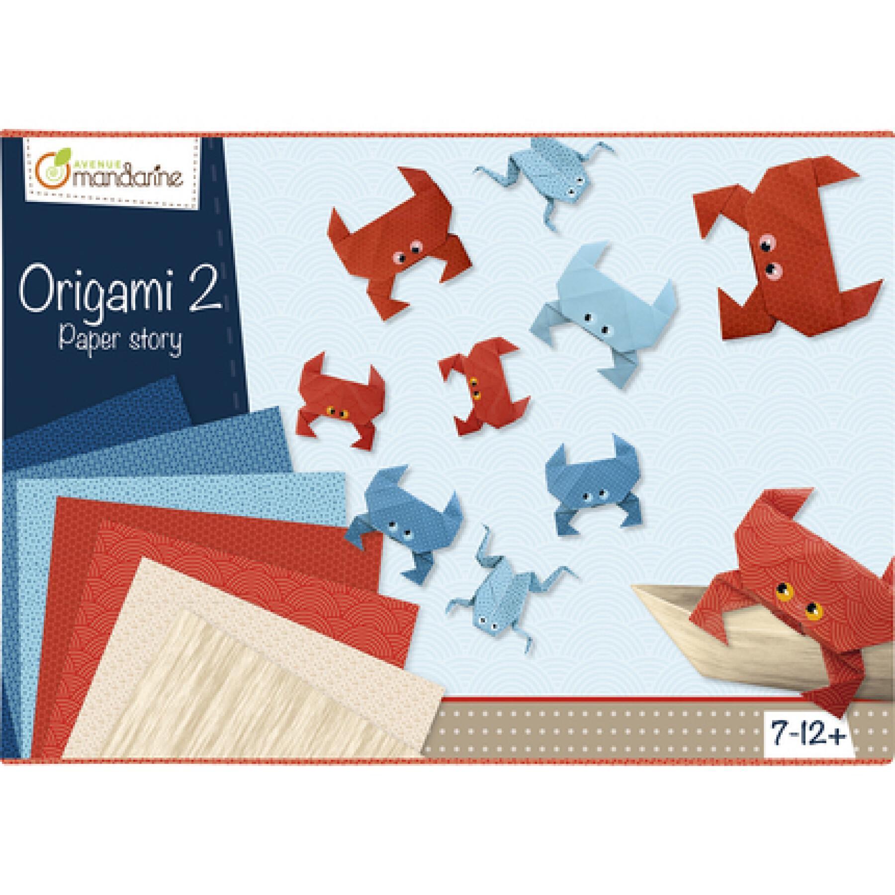 Kreatywne pudełko - origami 2 Avenue Mandarine