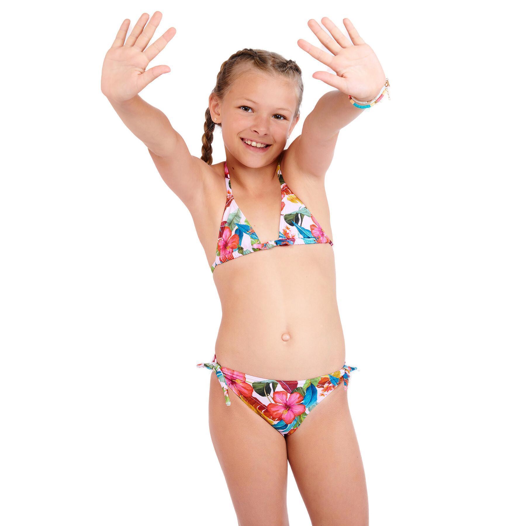 Dwuczęściowy kostium kąpielowy dla dziewczynki Banana Moon M Pepita Makani