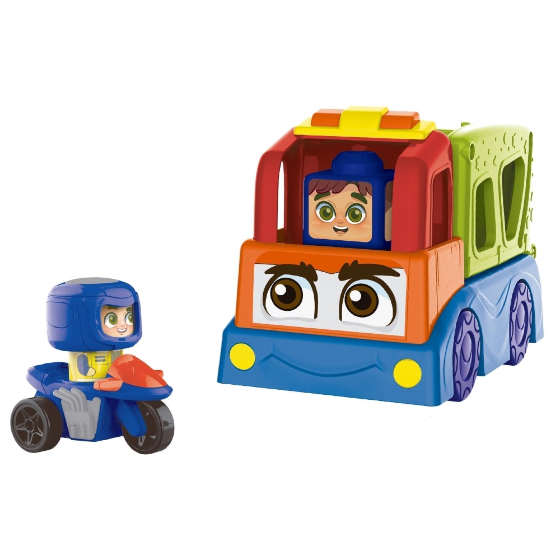 Przedszkolna ciężarówka z lalką Build Me Up Maxi