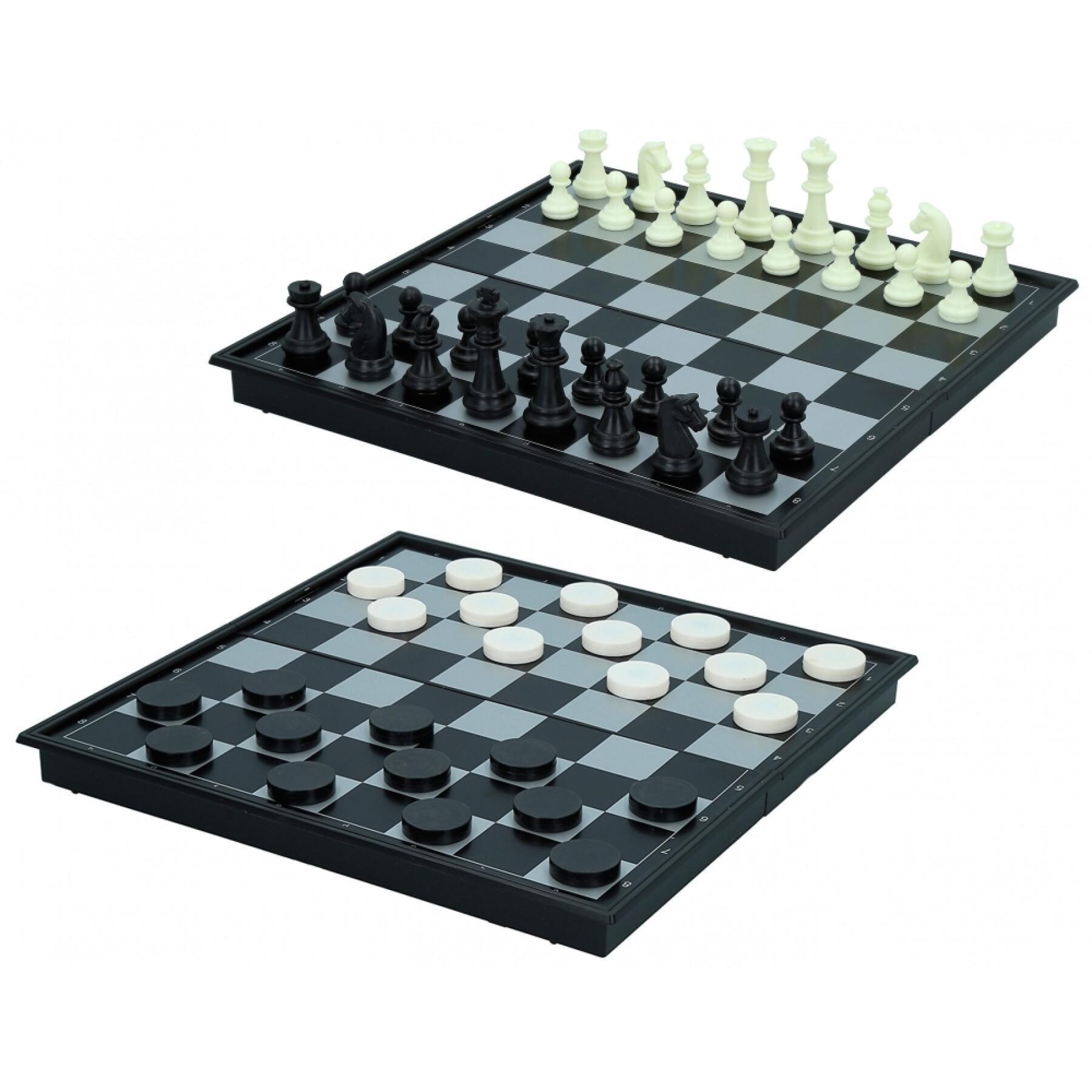 Magnetyczne szachy/warcaby CB Games