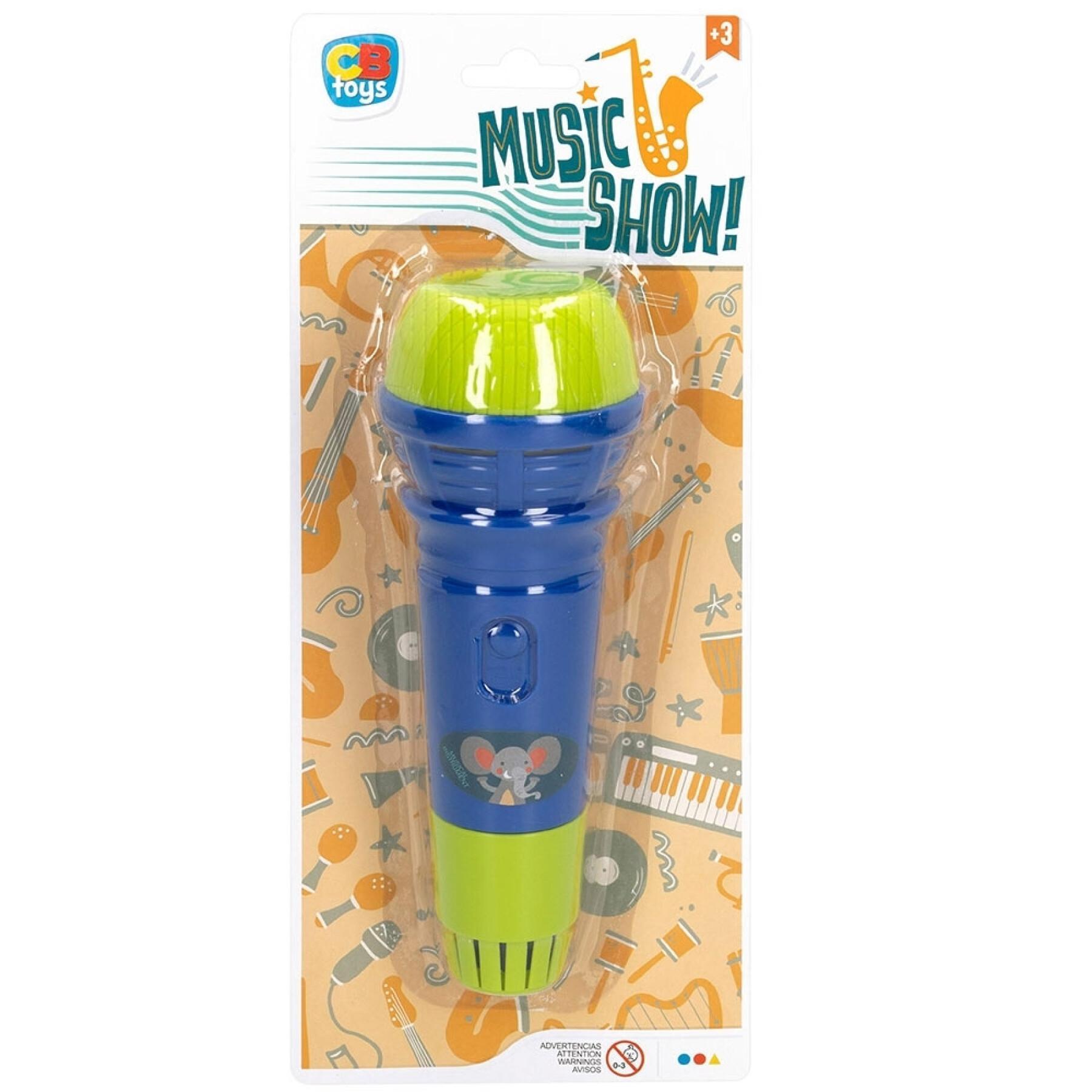 Mikrofon do występów muzycznych w opakowaniu typu blister CB Toys