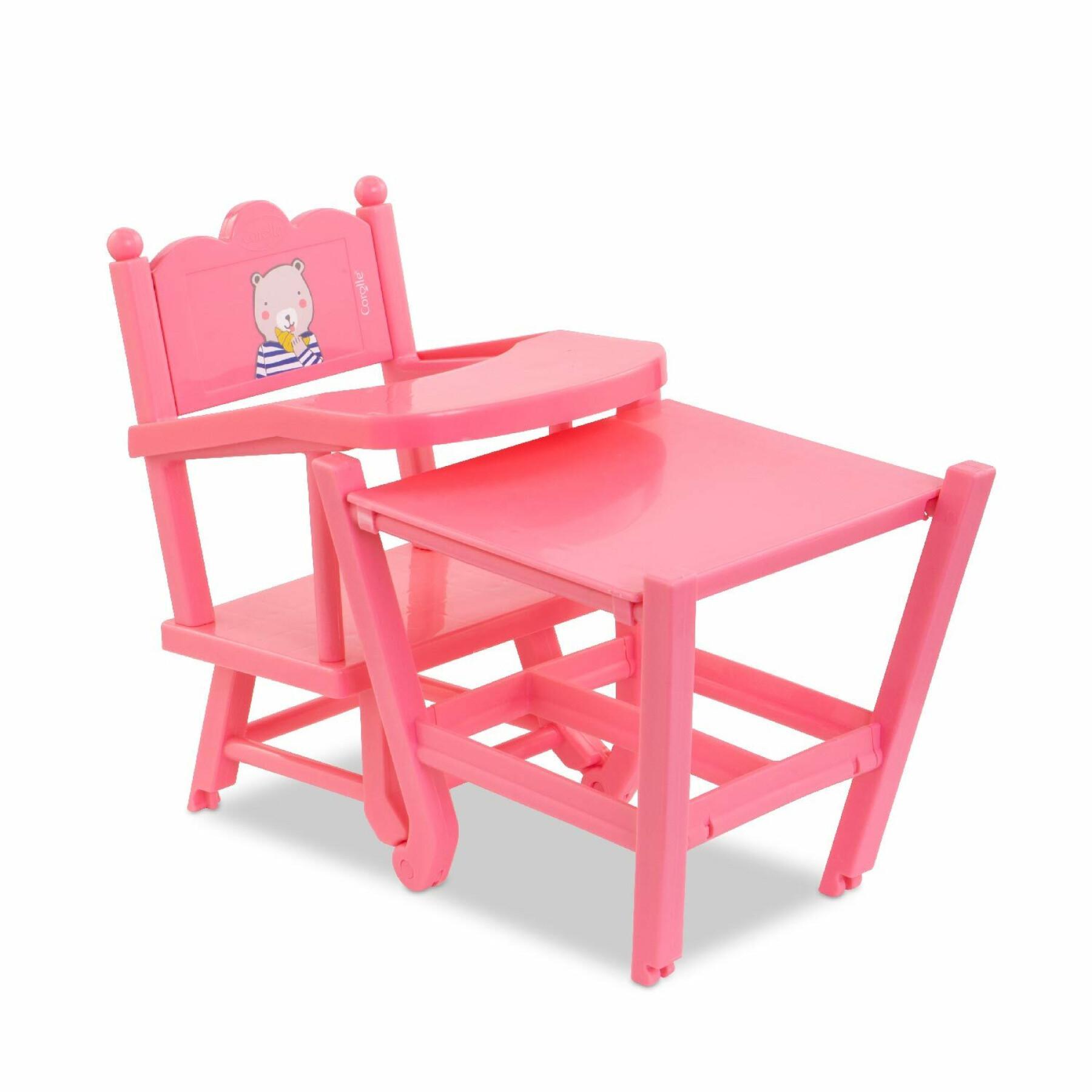 Wysokie krzesło dla dziecka Corolle
