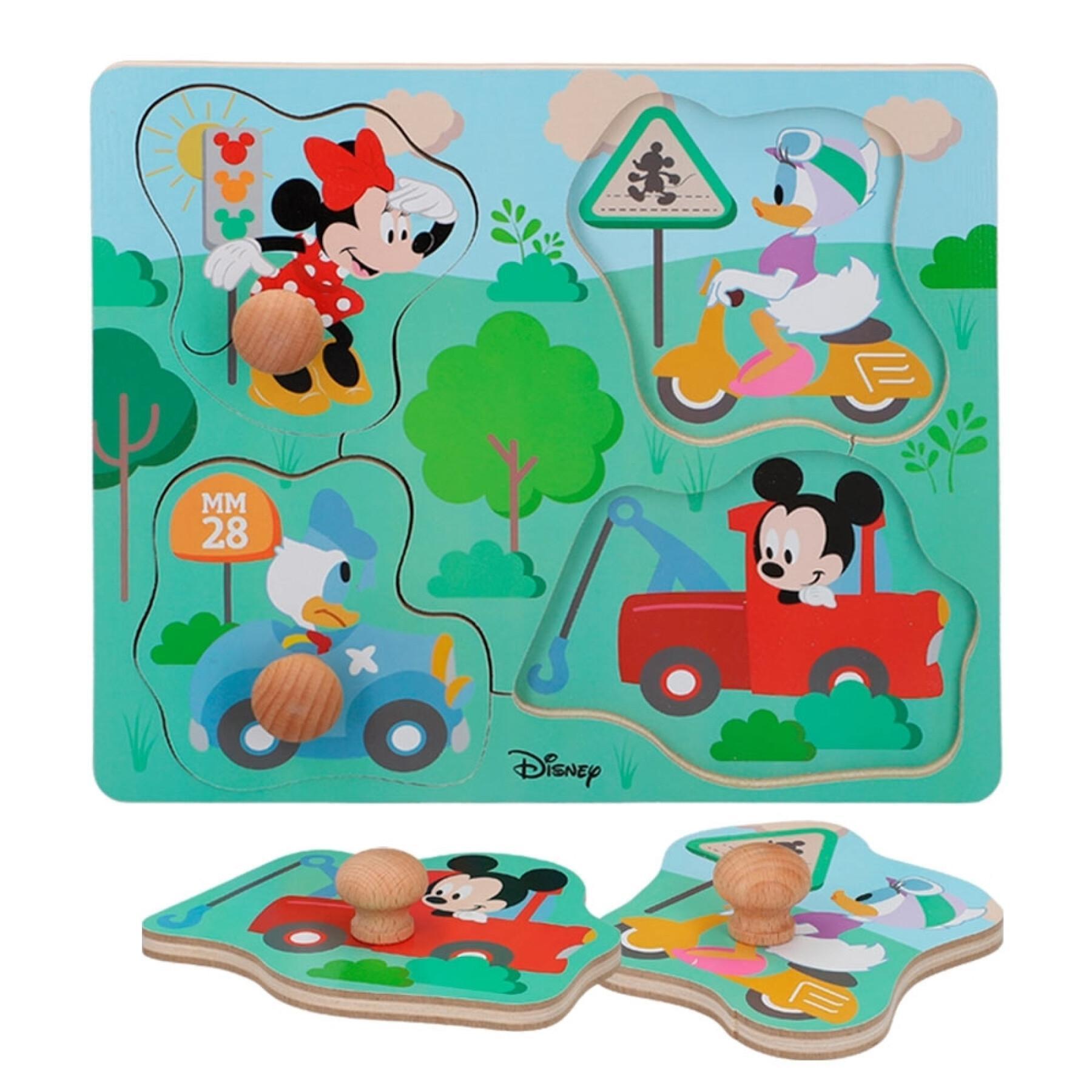 Puzzles drewno Disney Eco