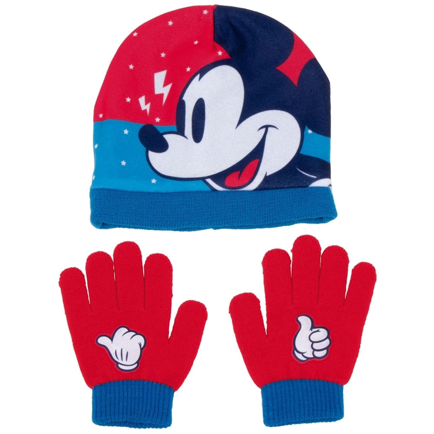 Zestaw czapka i rękawiczki dla dzieci Disney