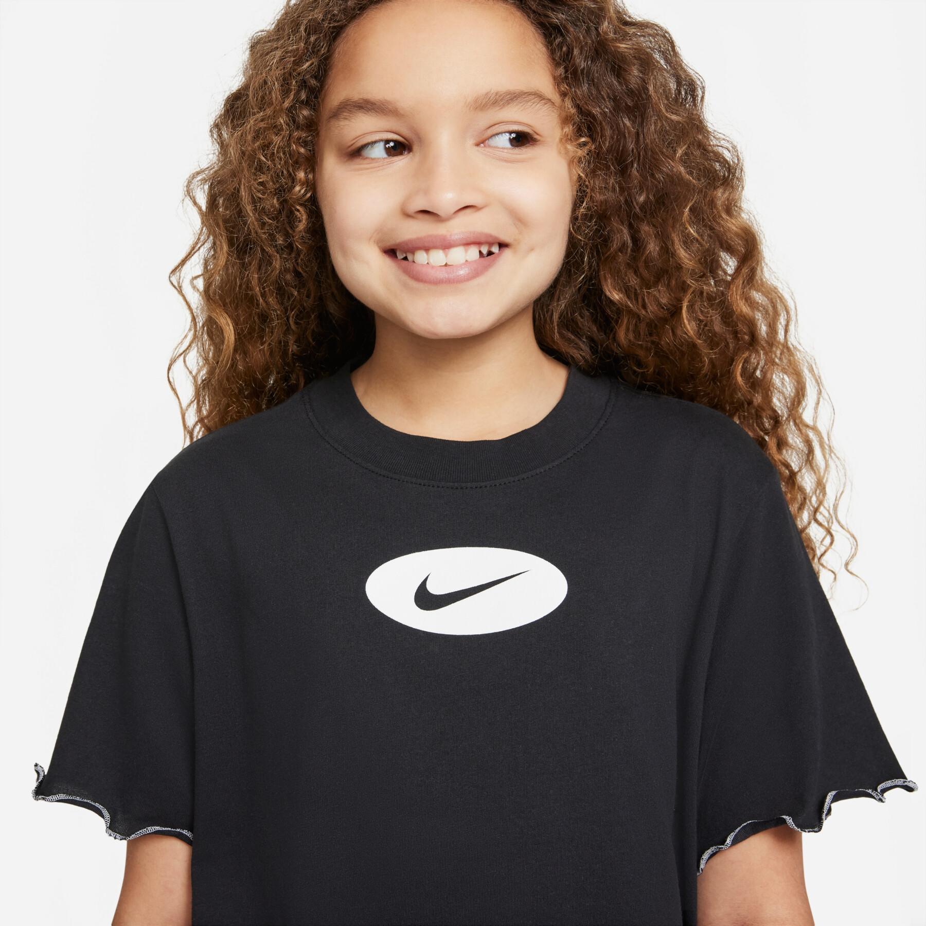 Koszulka dziewczęca Nike Icon Clash Boxy