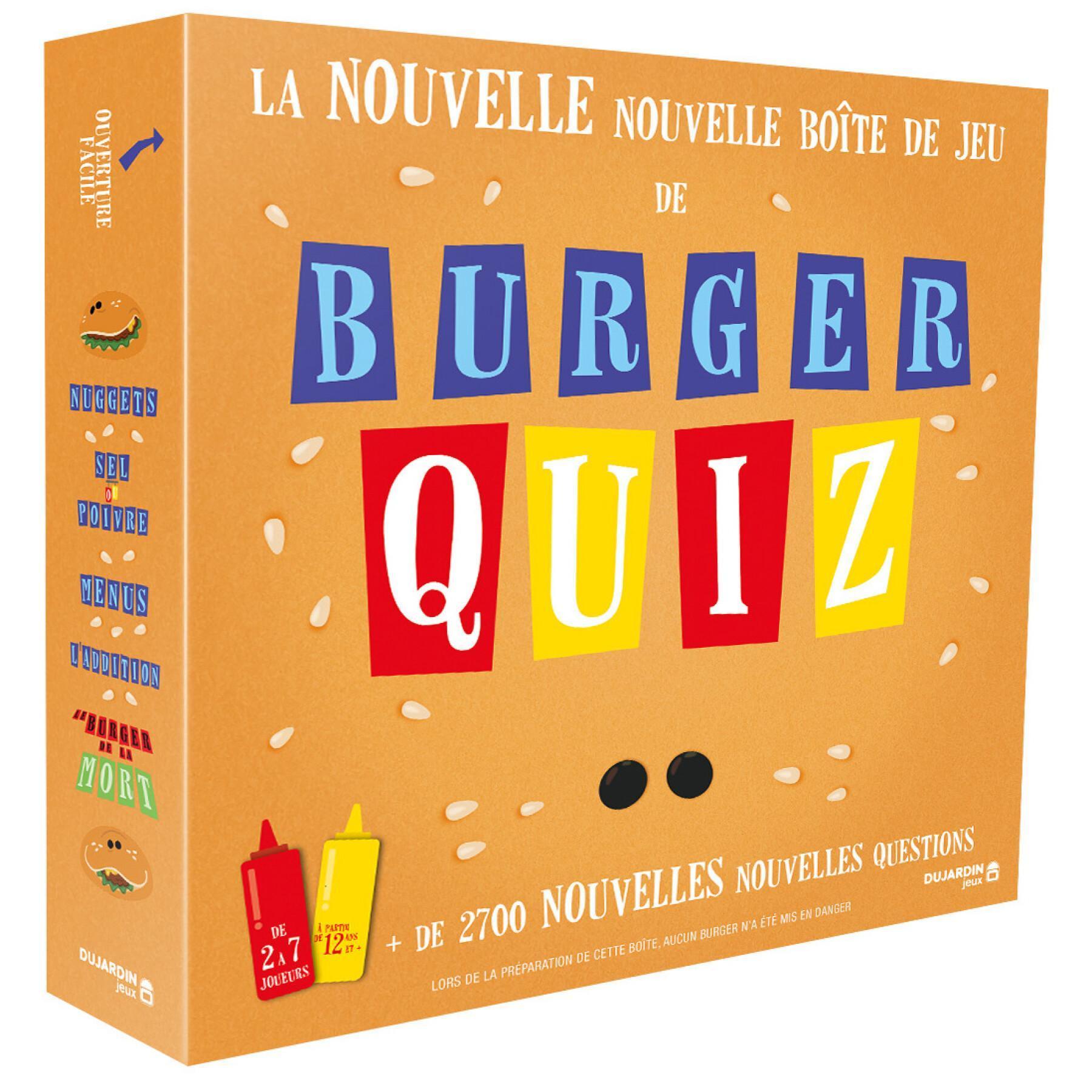 Quiz o burgerach - v2 Dujardin
