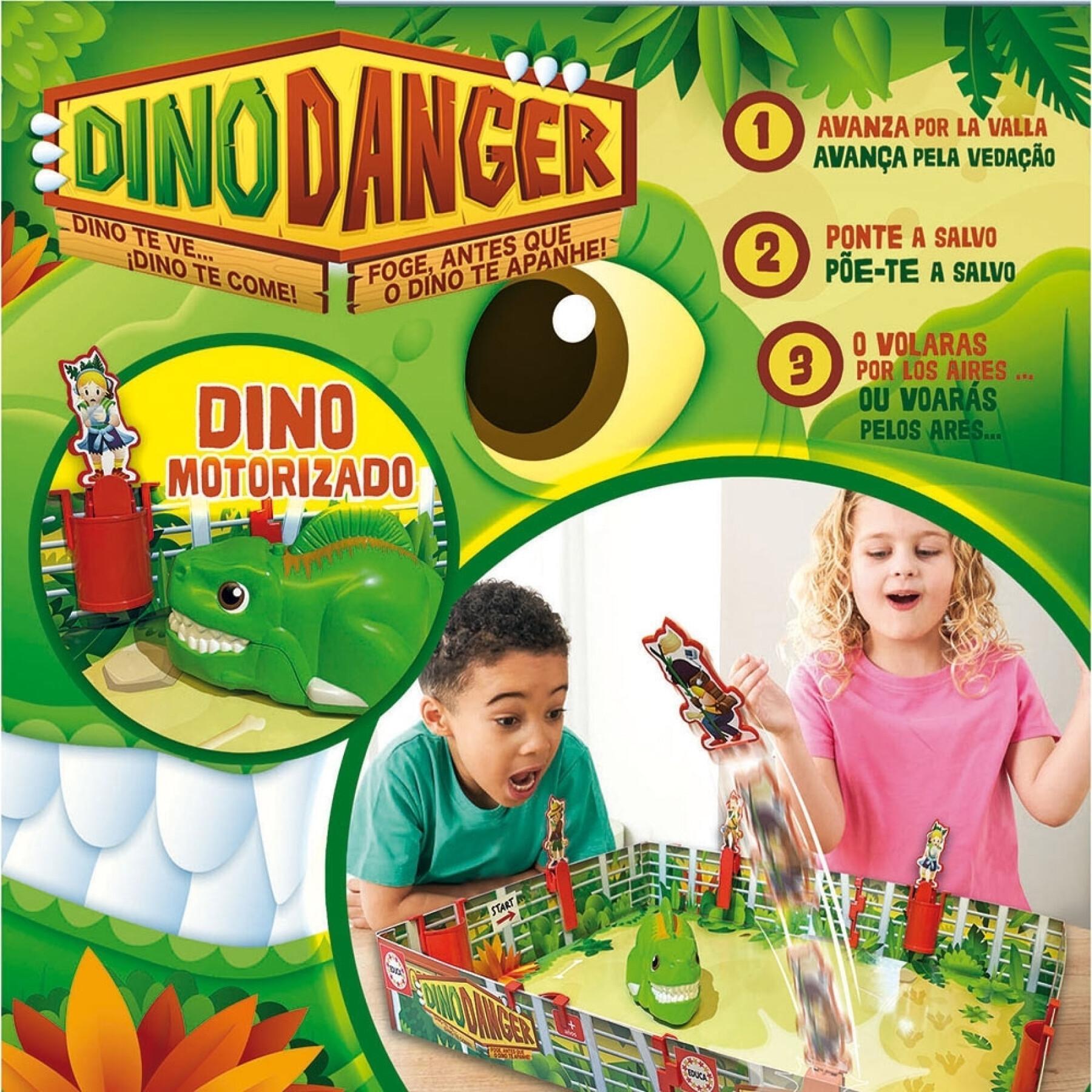 Gry zręcznościowe Educa Dino Danger