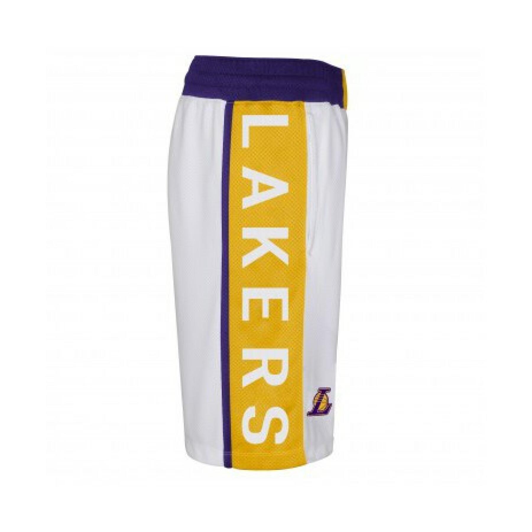 Dziecięce spodenki do koszykówki Los Angeles Lakers Lebron James