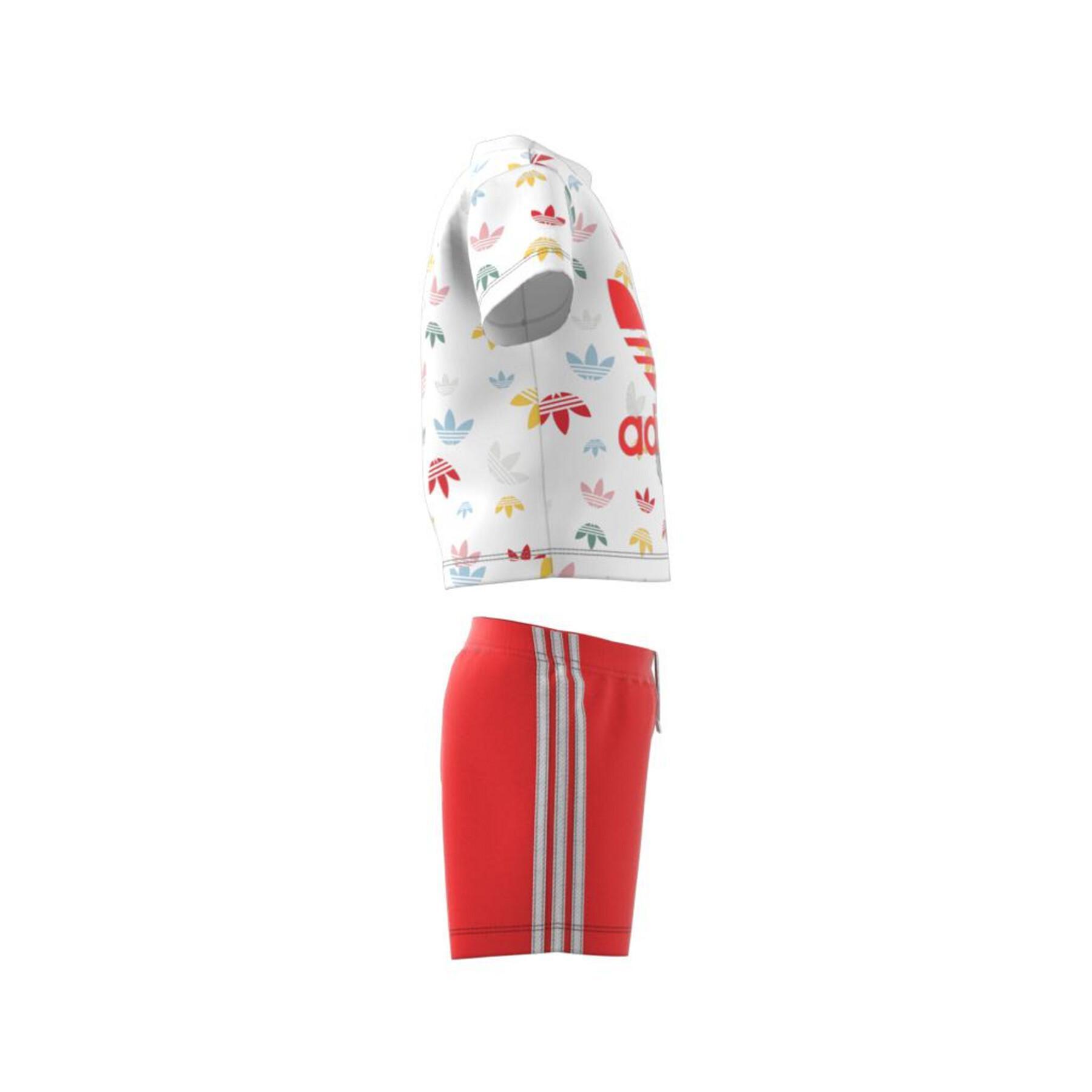 Zestaw dla niemowląt adidas Originals Colourful Trefoil