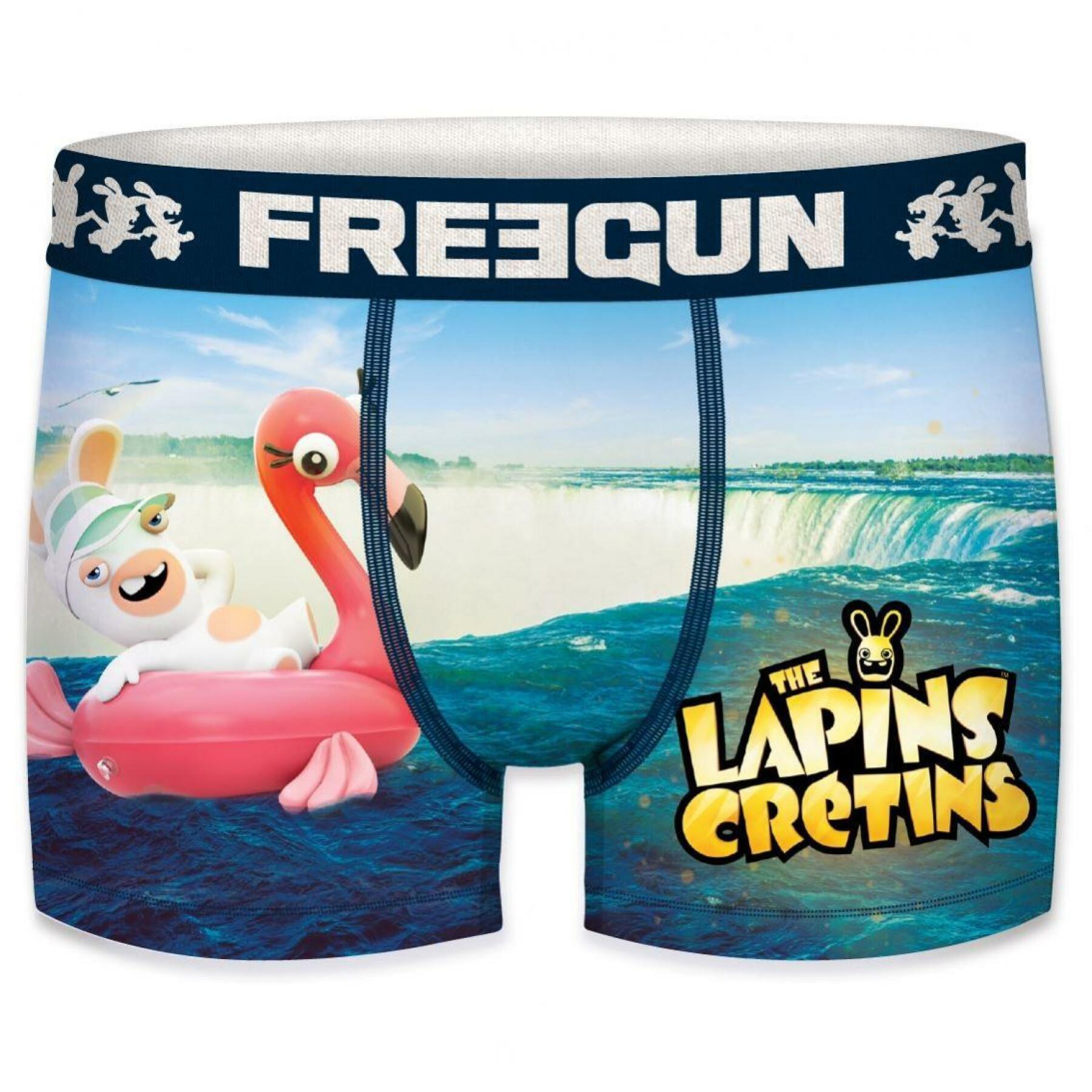 Bokserki dla dzieci Freegun Lapins Crétins Water