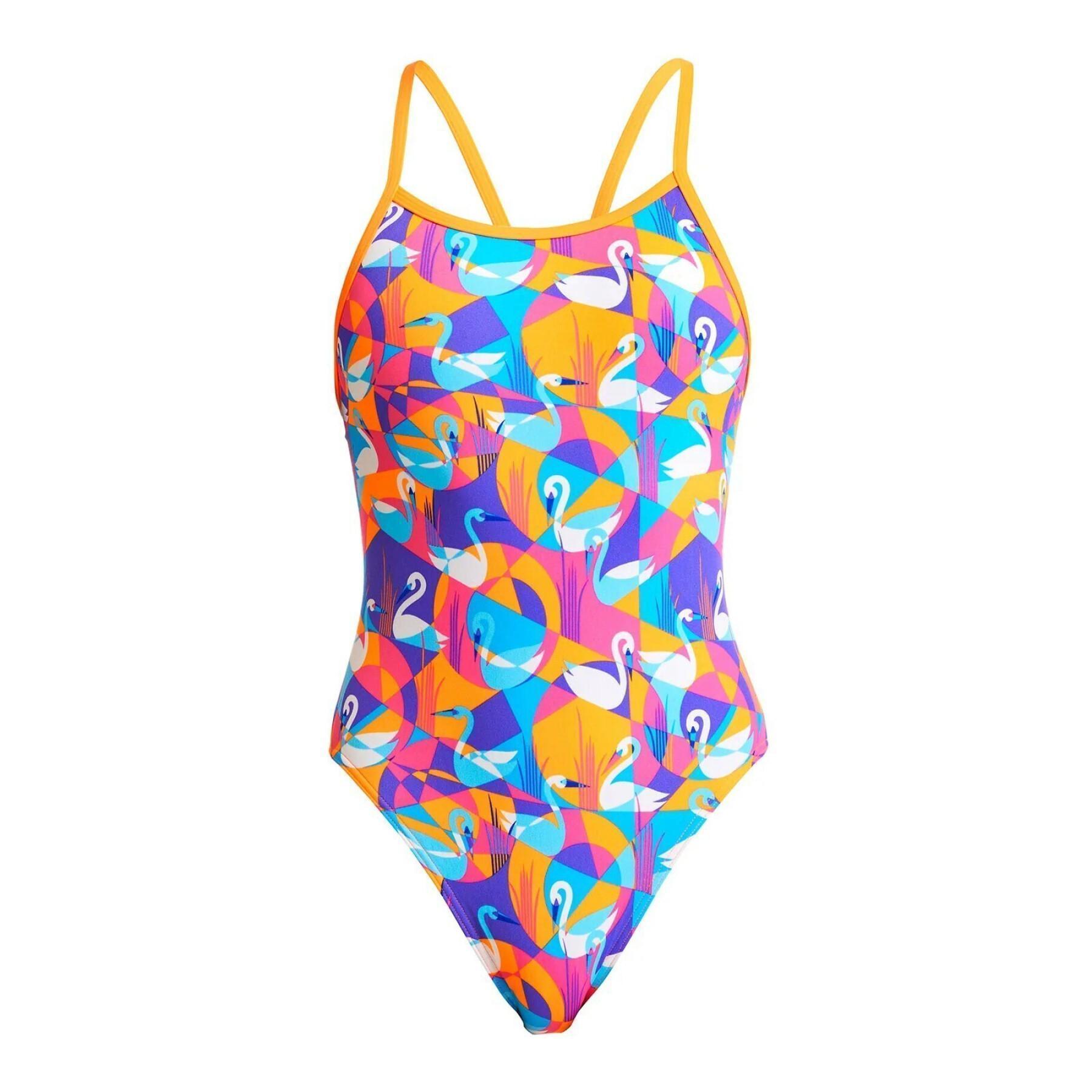 Dziewczęcy jednoczęściowy kostium kąpielowy Funkita Eco Single Strap