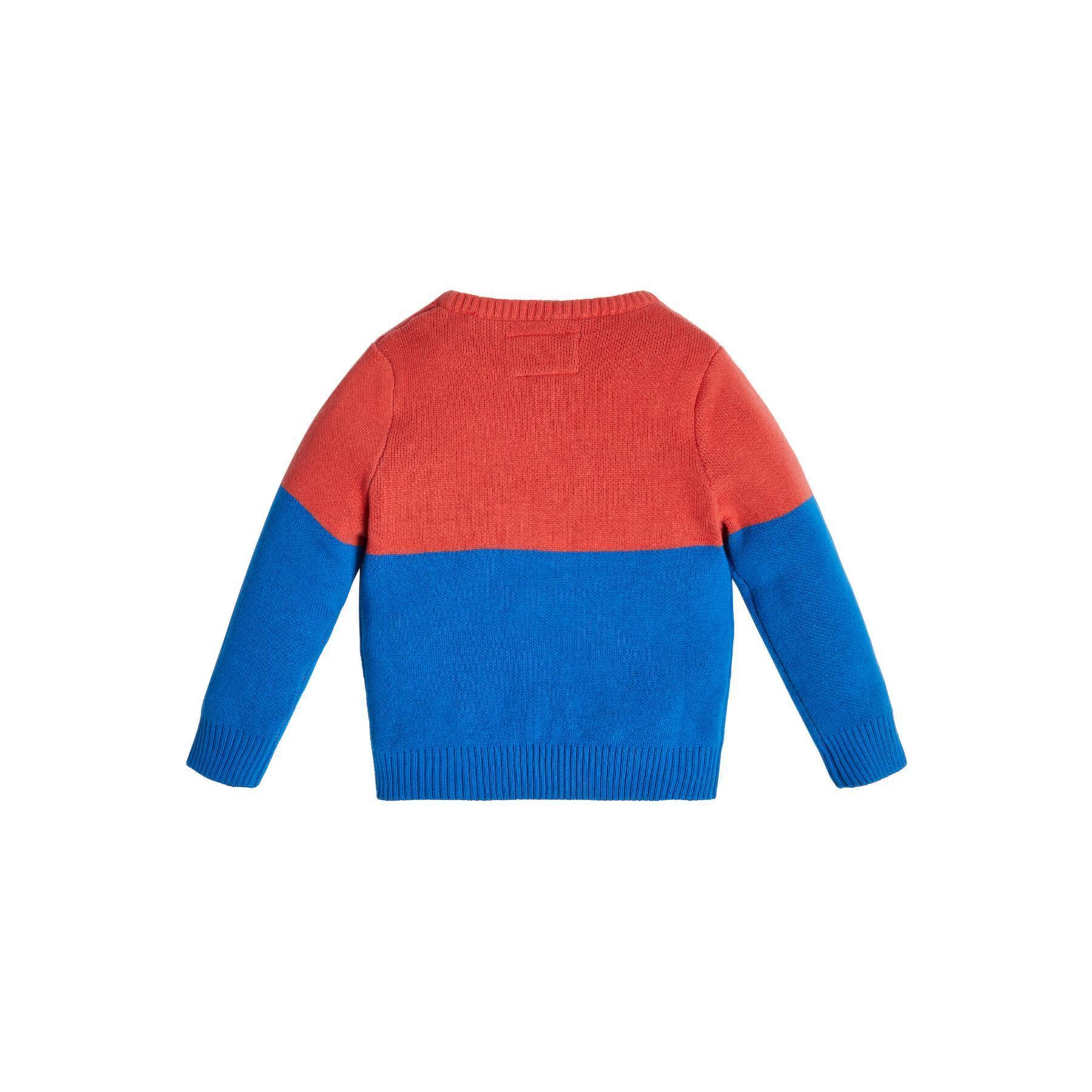 Sweterek dla chłopca z bawełny organicznej Guess