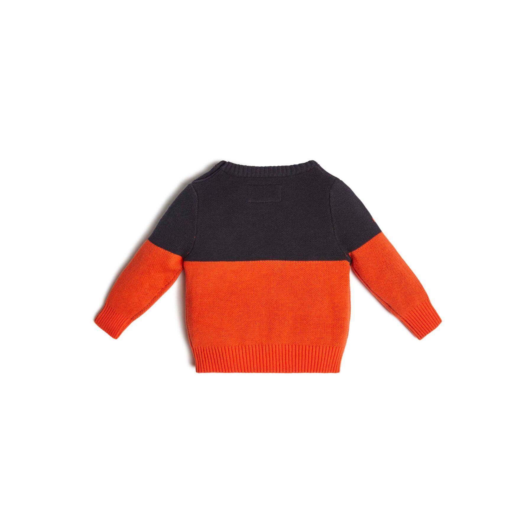Sweterek dla chłopca z bawełny organicznej Guess
