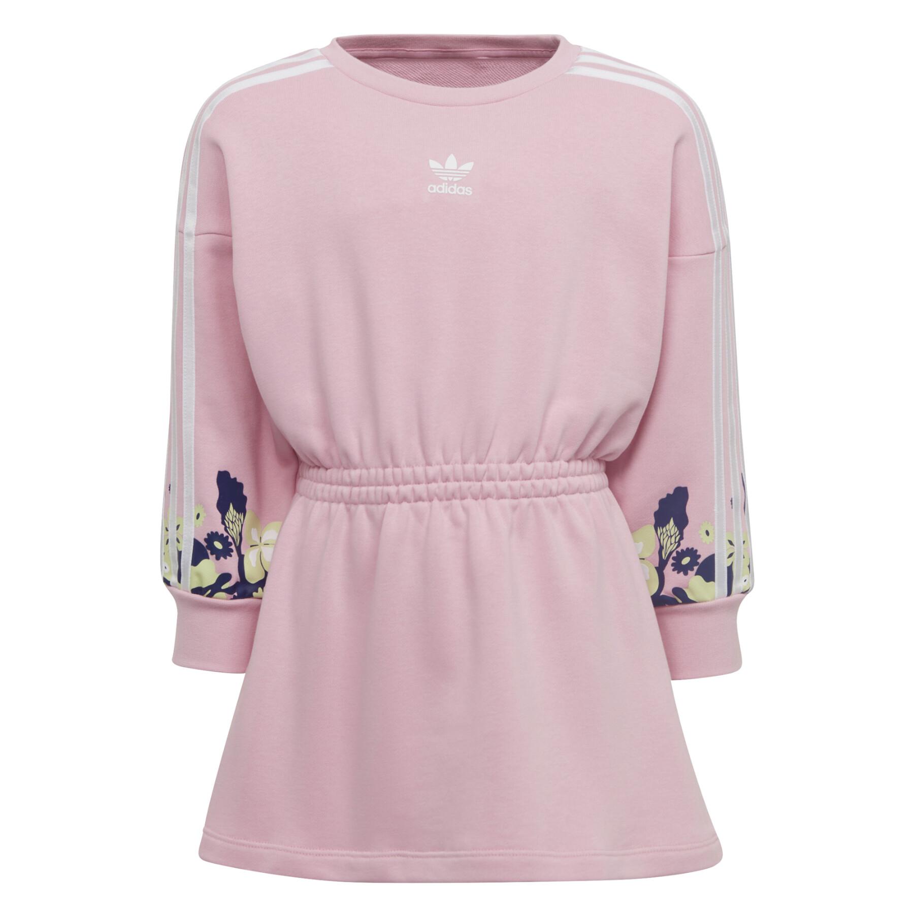 Sukienka dla dziewczynki adidas Originals Flower Print