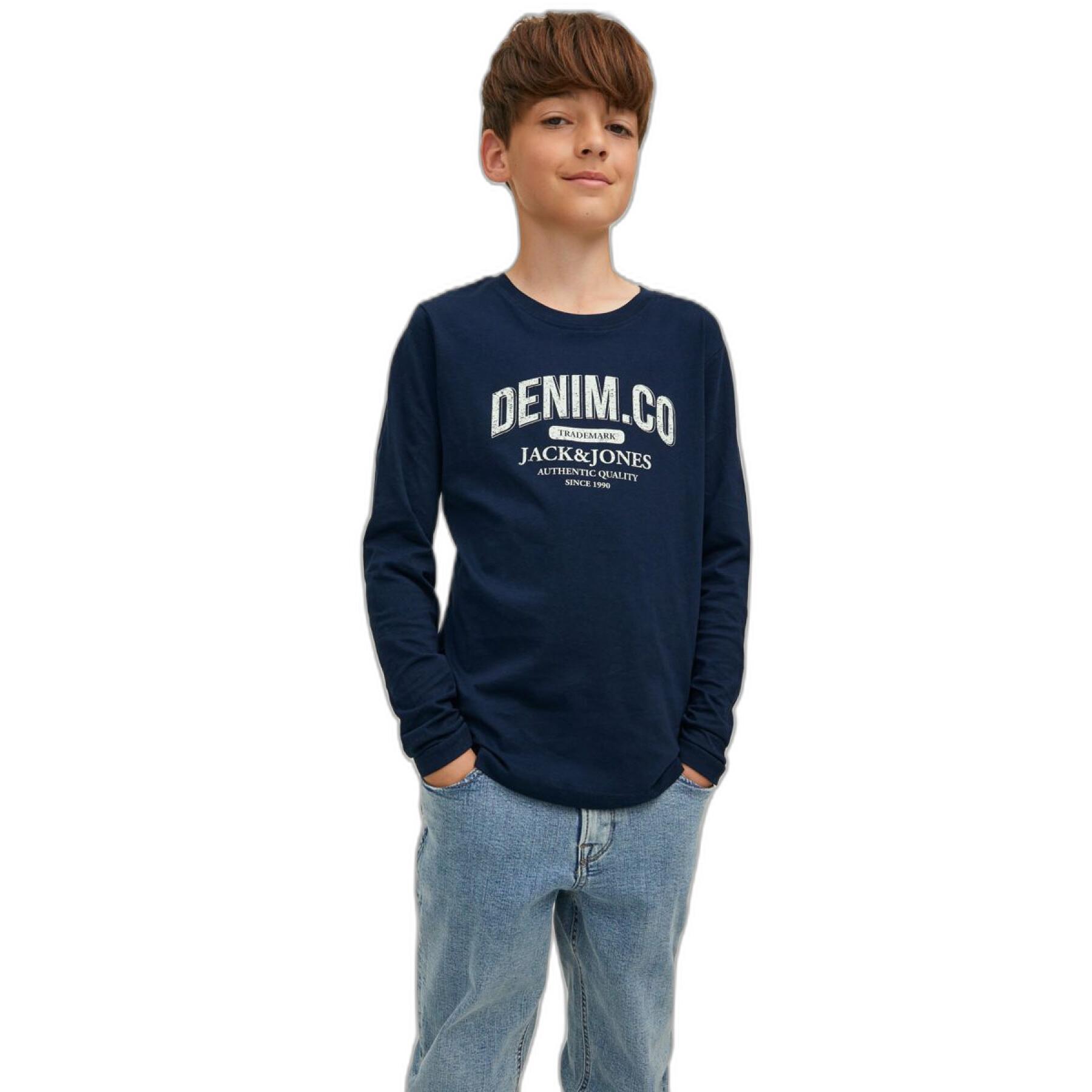 Koszulka dziecięca z długim rękawem Jack & Jones Jeans