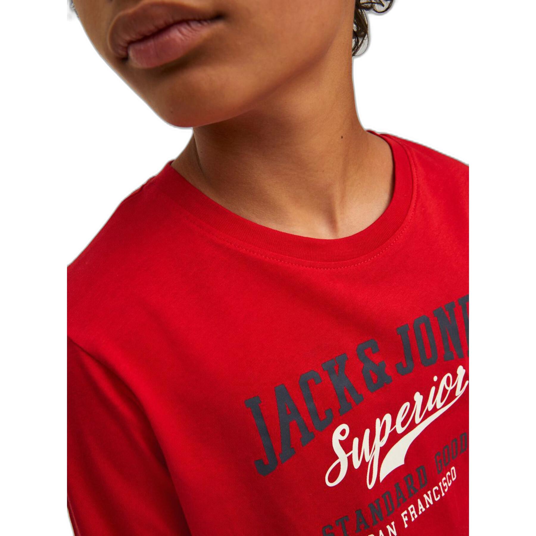 Koszulka dziecięca z długim rękawem Jack & Jones Logo