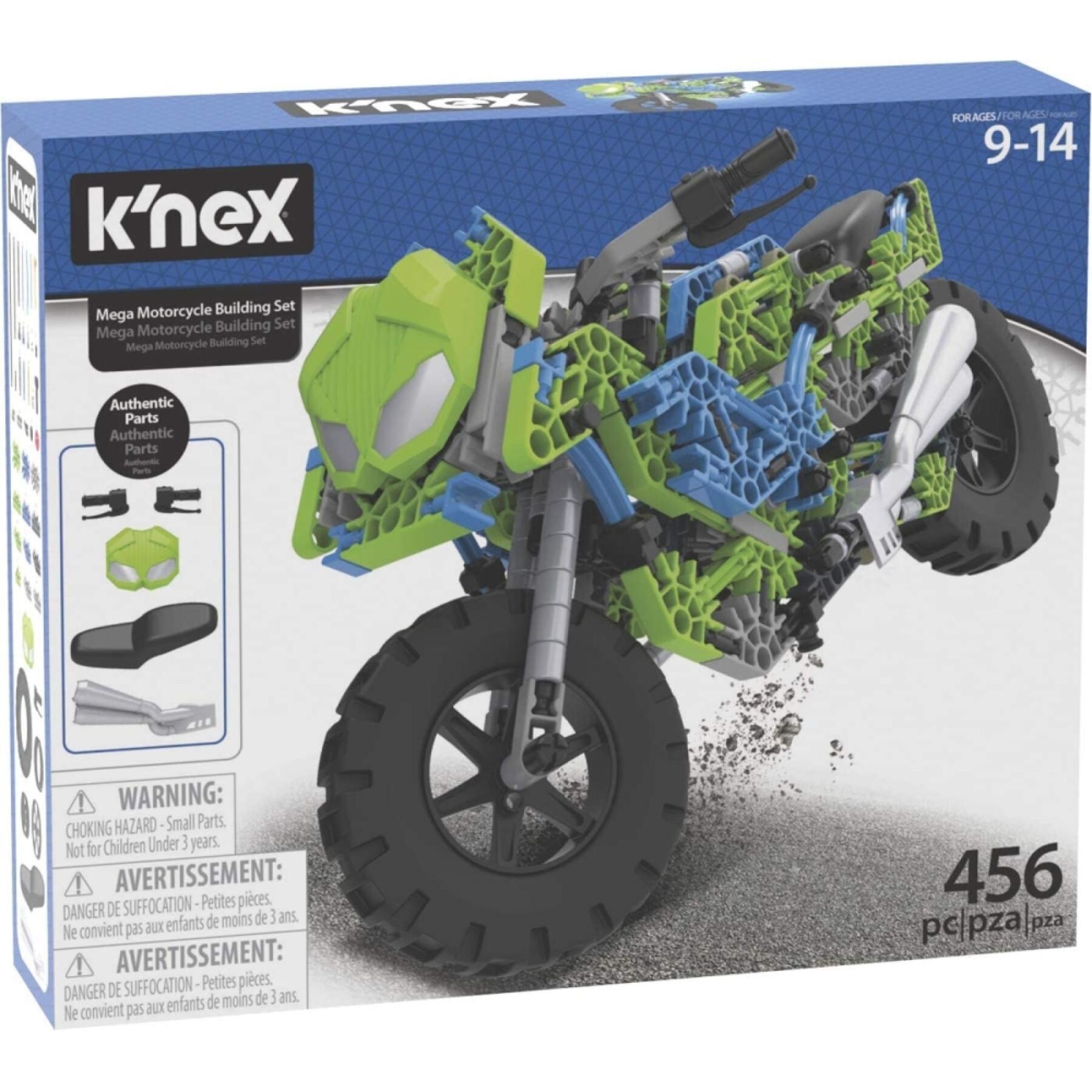 Zestaw do budowy motocykli racing 456 elementów Knex Imagine