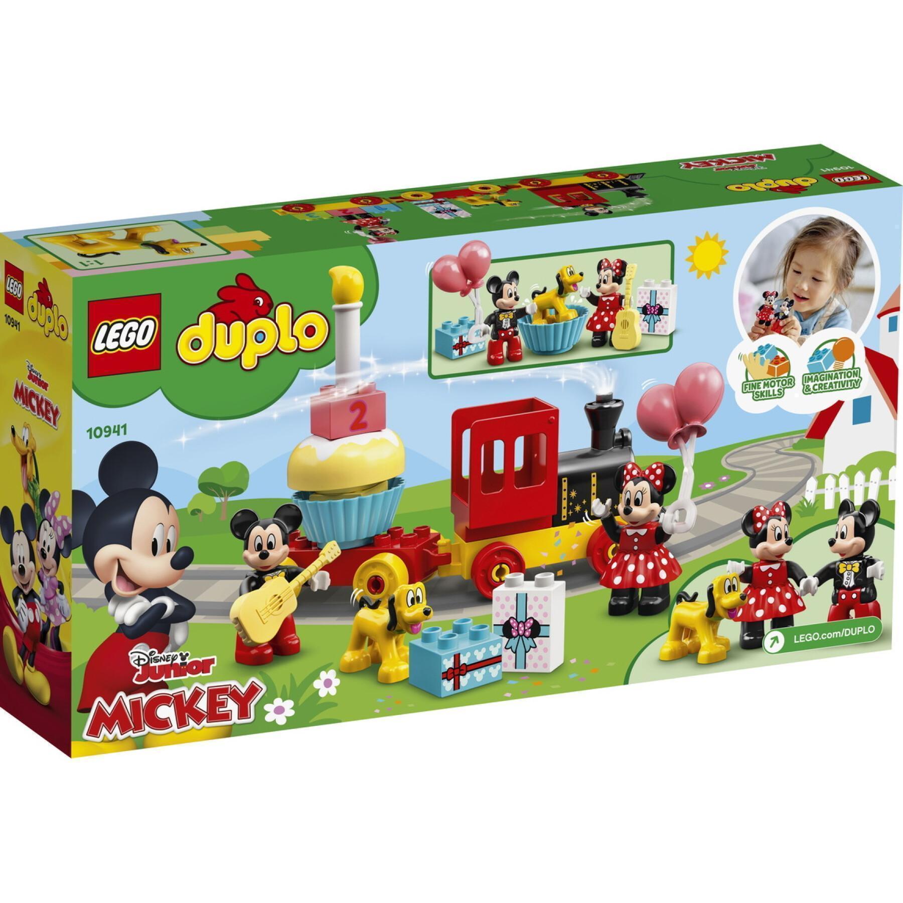 Pociąg urodzinowy mickey Lego Duplo