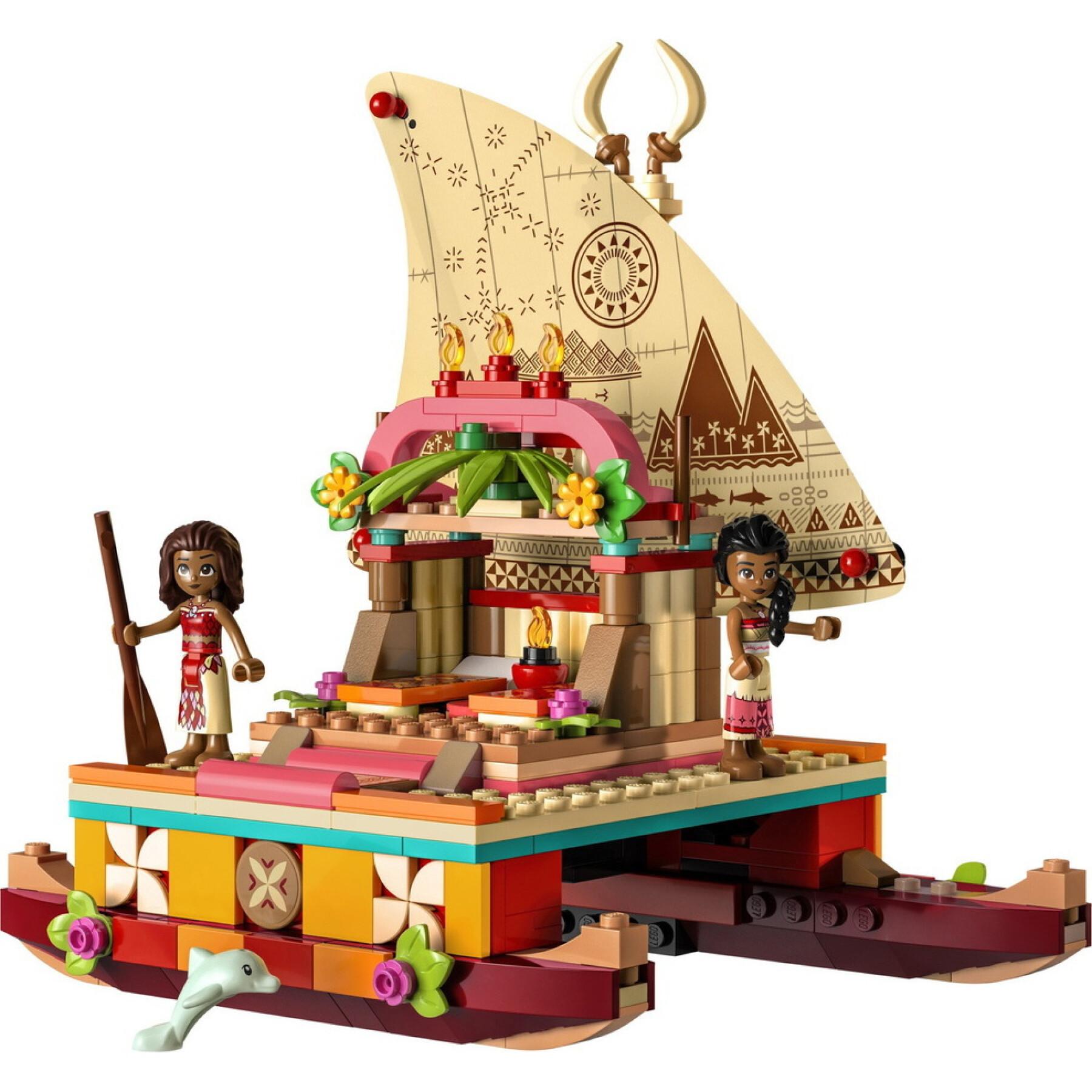 łódź badawcza vaiana Lego