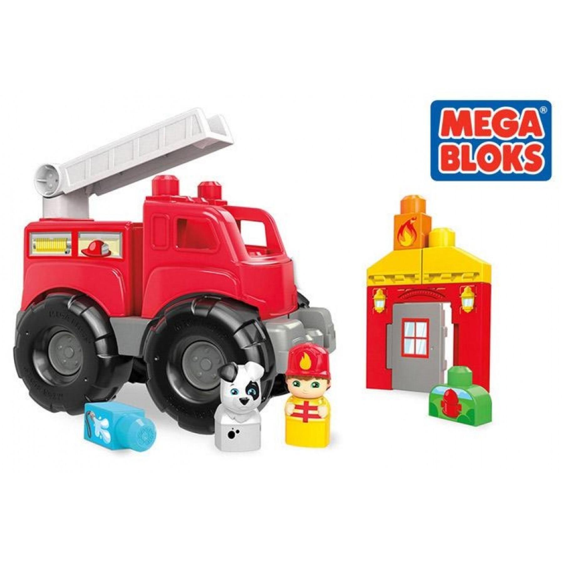 Gry Wóz strażacki Mattel Mega Bloks