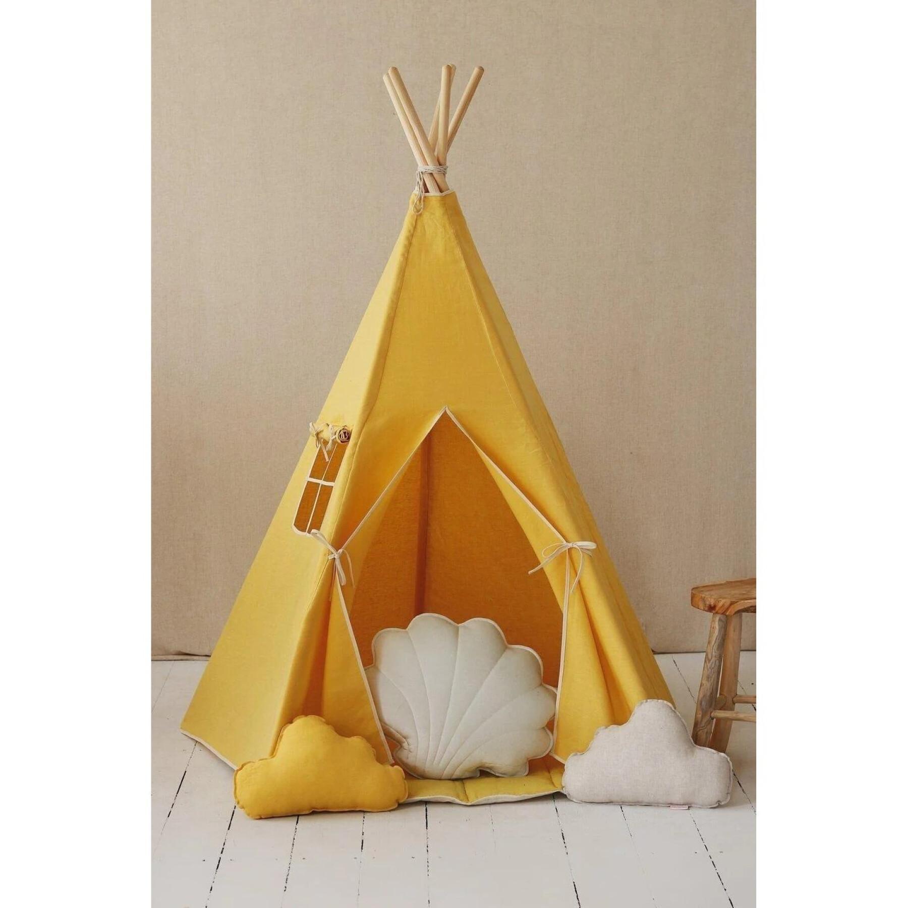 Lniany namiot tipi dla dzieci Moi Mili Honey