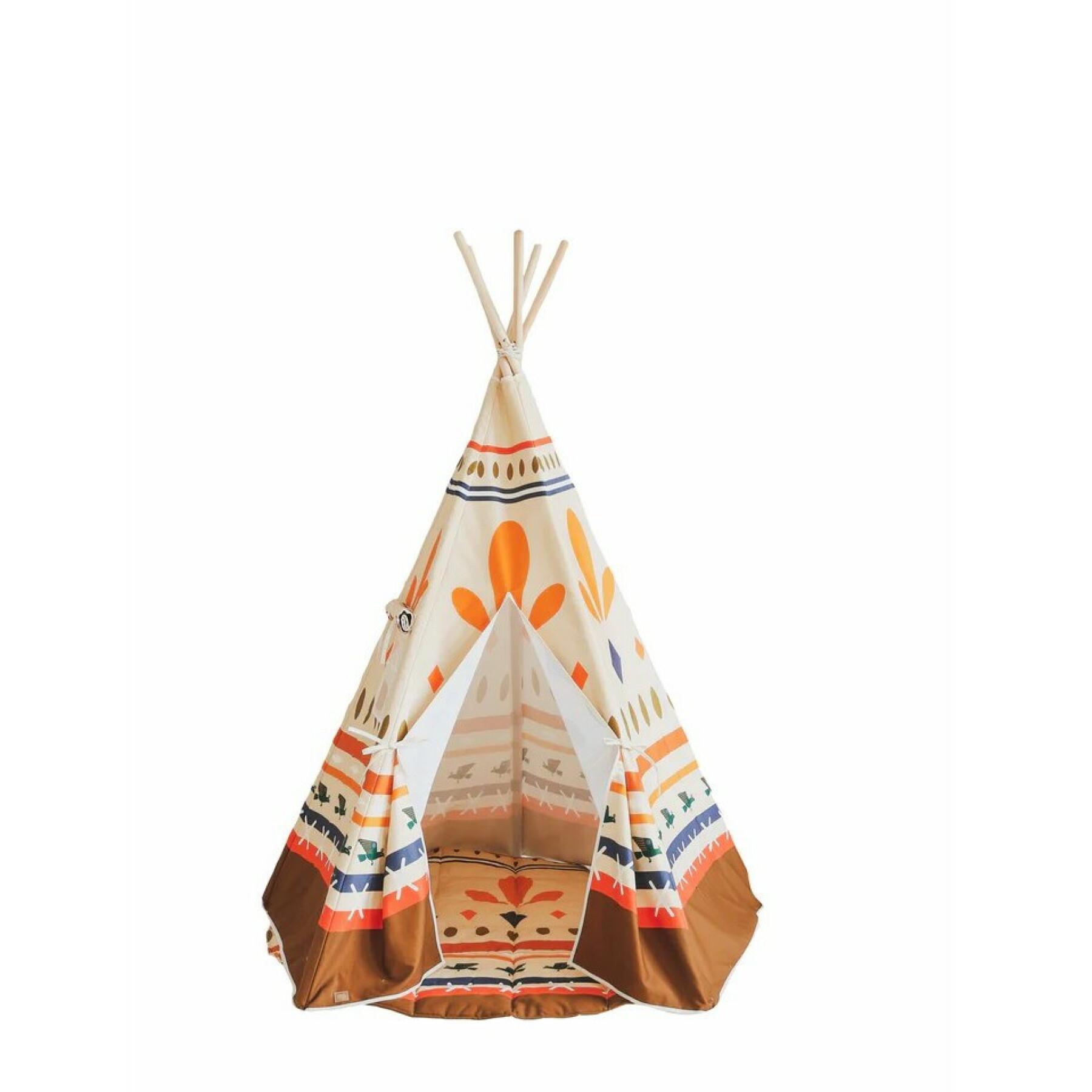 Zestaw dziecięcy z teepee i dywanem Moi Mili "Native vibe"