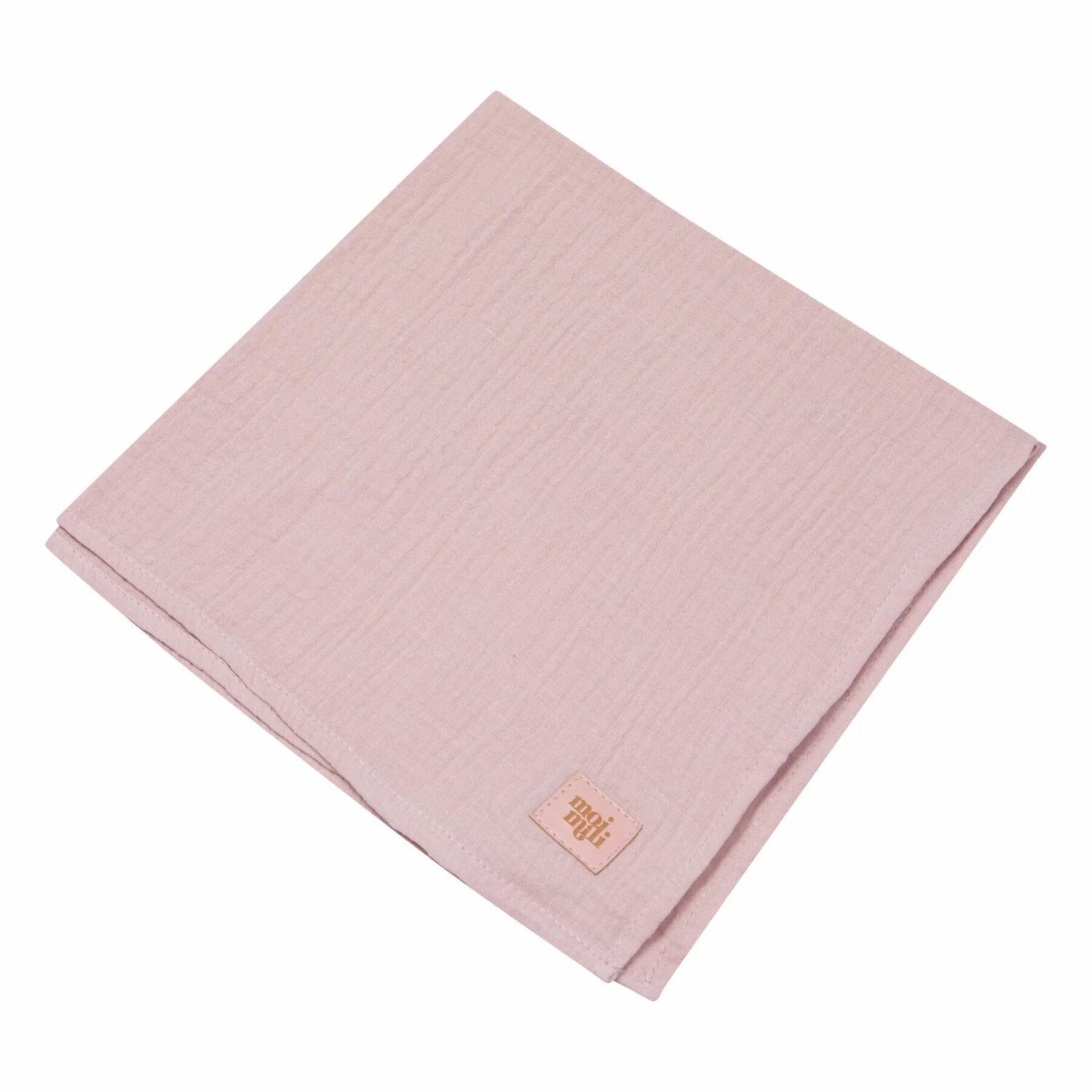 Zestaw 2 ręczników dla niemowląt Moi Mili Baby pink