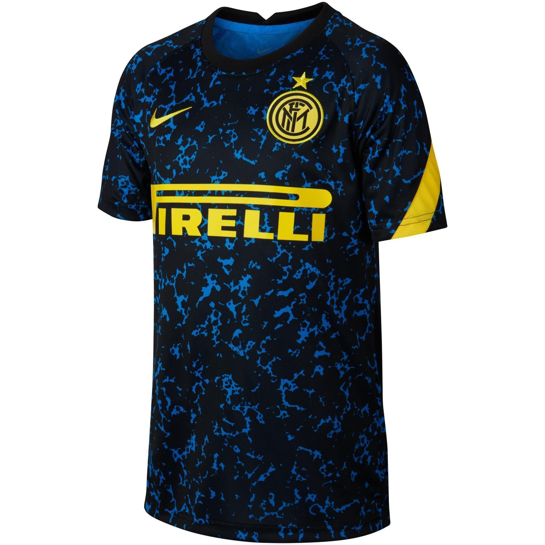 Koszulka przedmeczowa dla dzieci Inter Milan Dry 2020/21