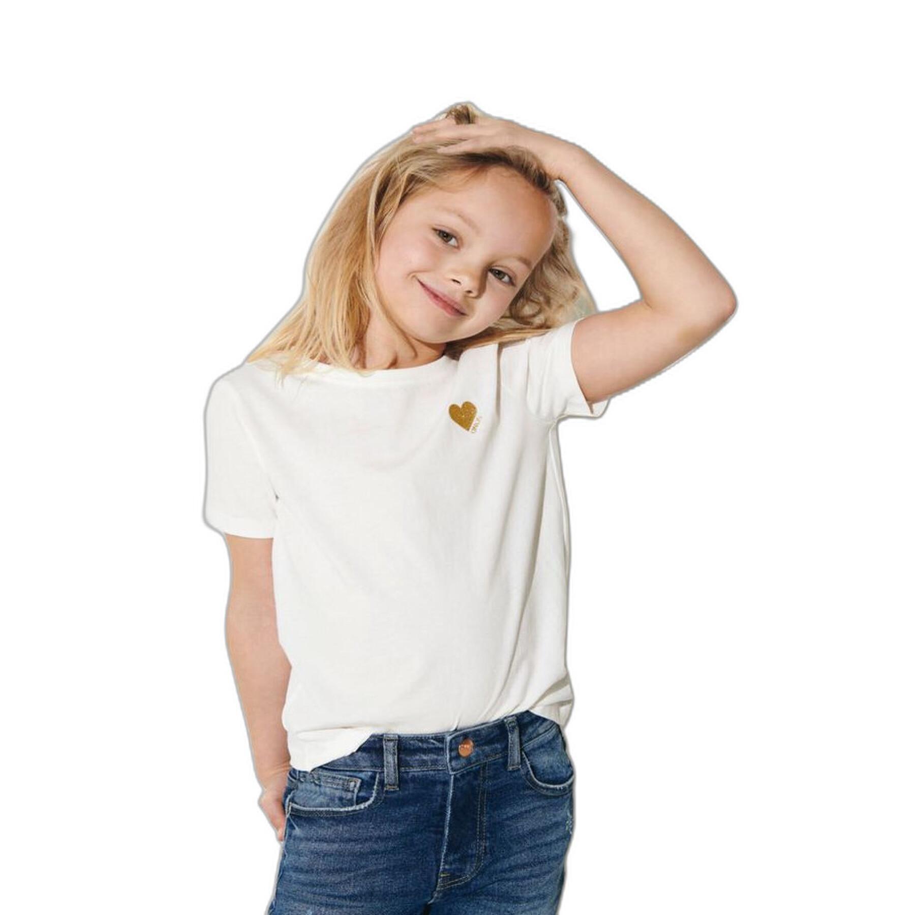 Koszulka dla dziewczynki Only kids Kogkita Logo