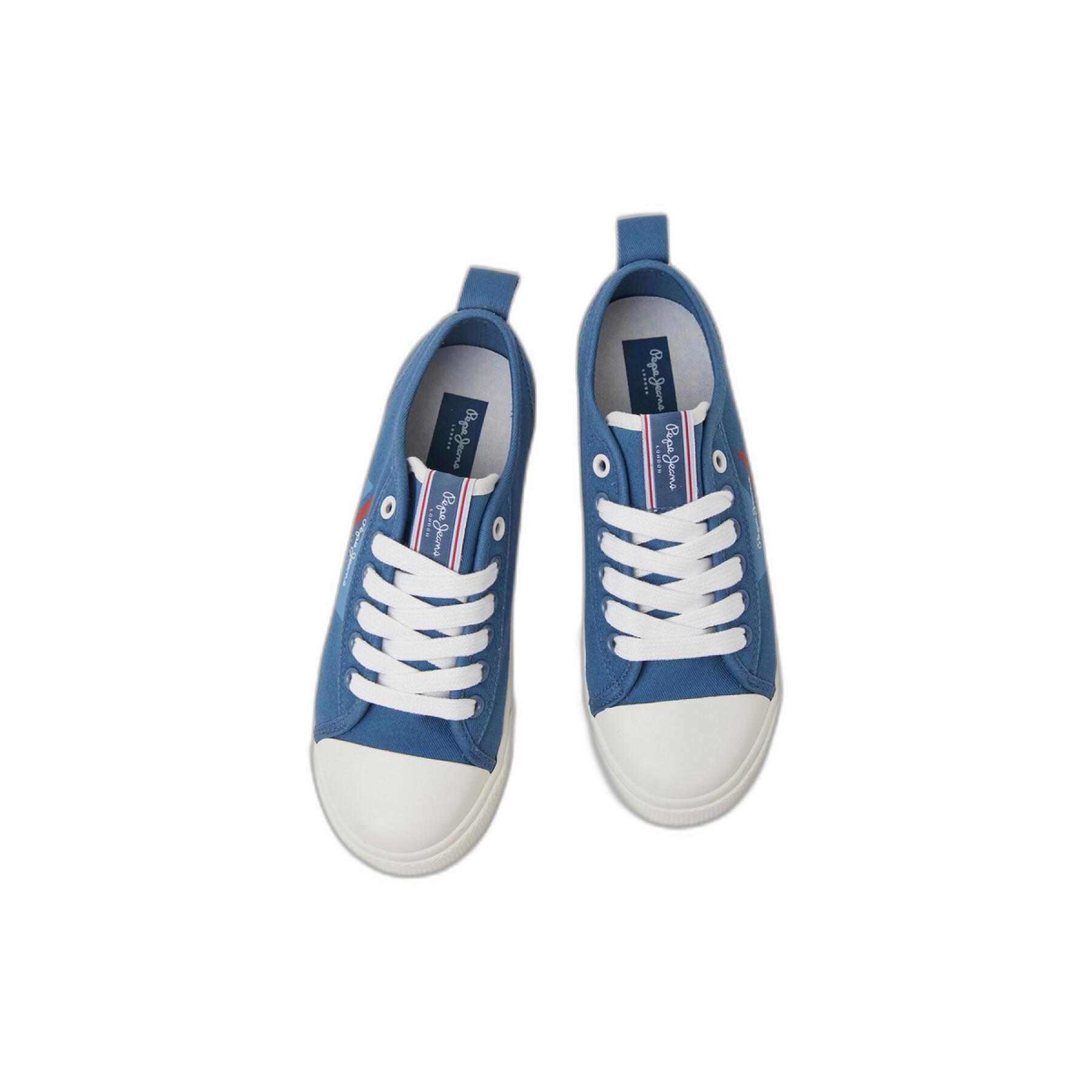 Buty sportowe dla dziewcząt Pepe Jeans Allen Flag Color