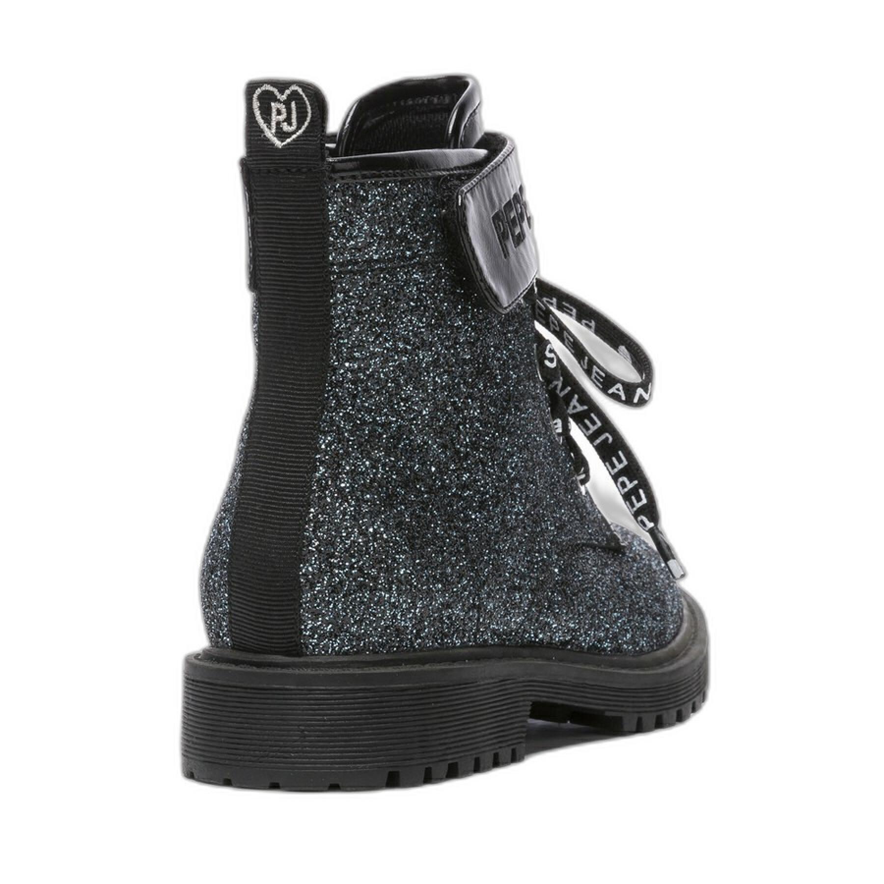 Buty dla dziewczynki Pepe Jeans Hatton Velcro Glitter