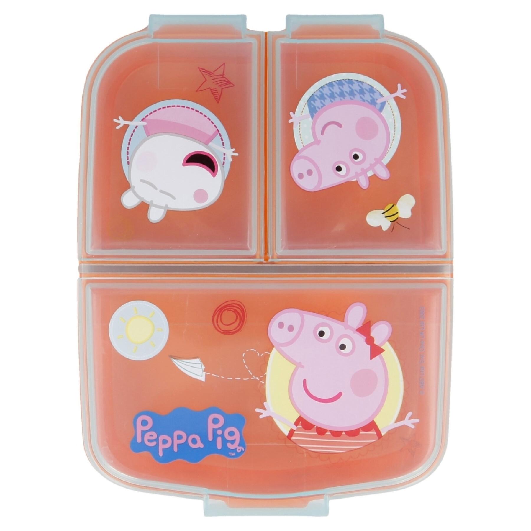 Wielokrotne pudełko na kanapki Peppa Pig
