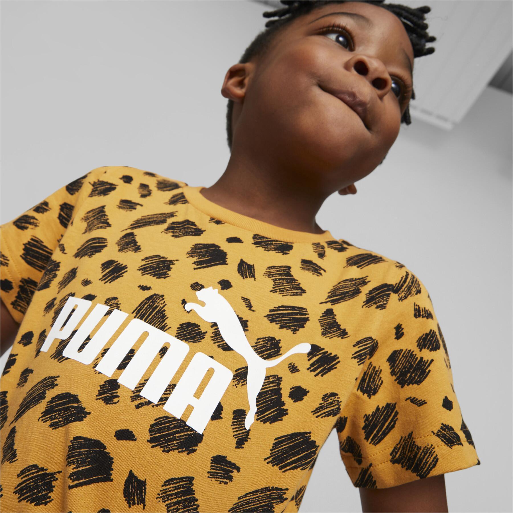 Koszulka dla dzieci Puma Ess+ Mates Aop