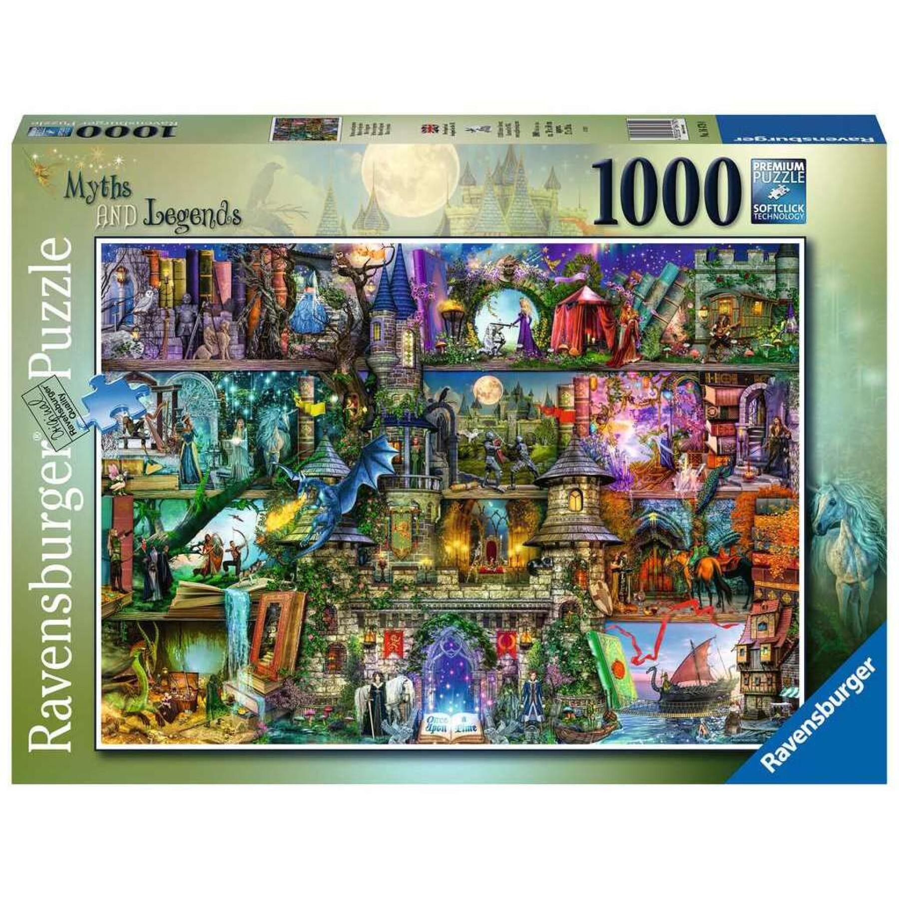 Puzzle 1000 elementów mity i legendy Ravensburger