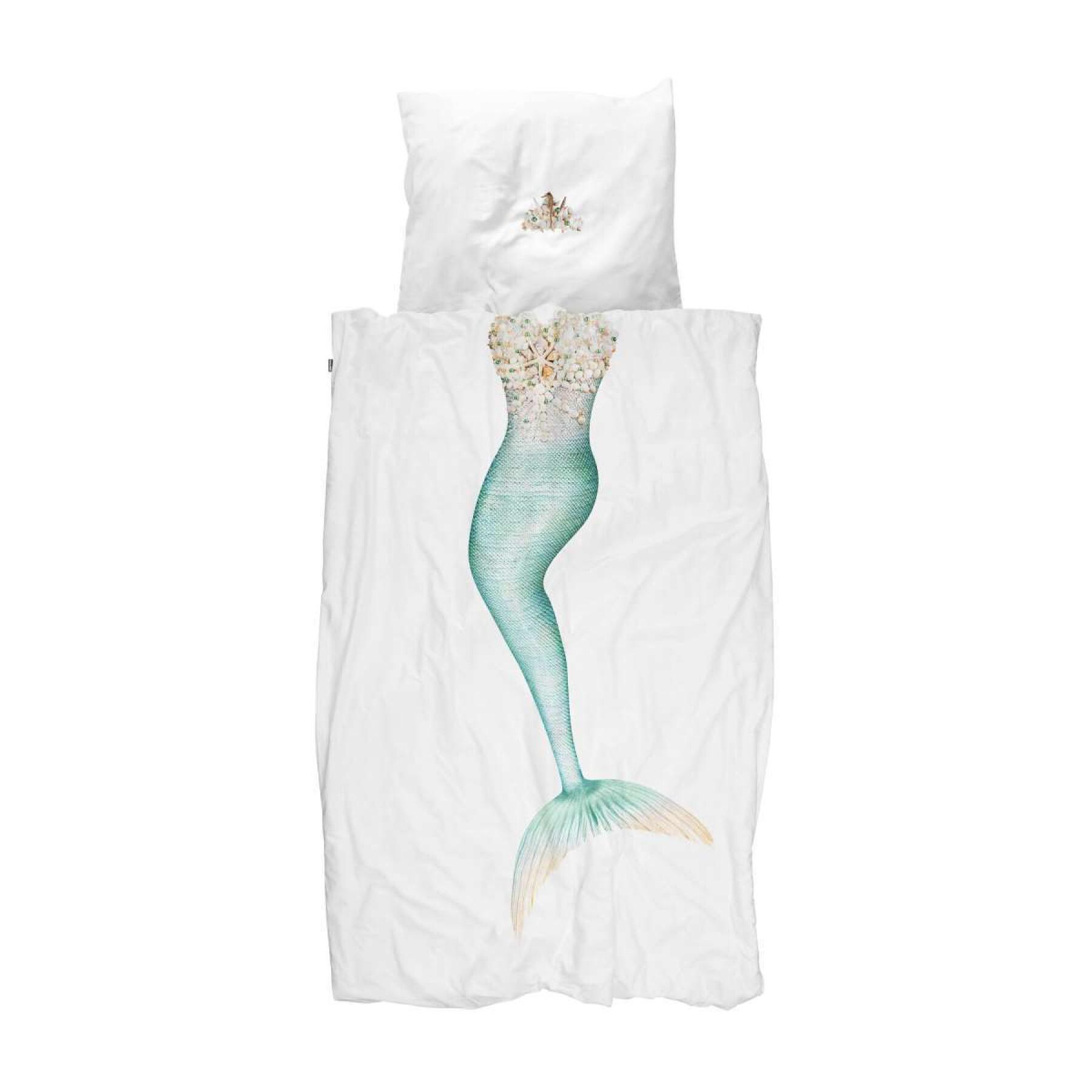 Poszewka na kołdrę i poduszkę dla dzieci Snurk Mermaid