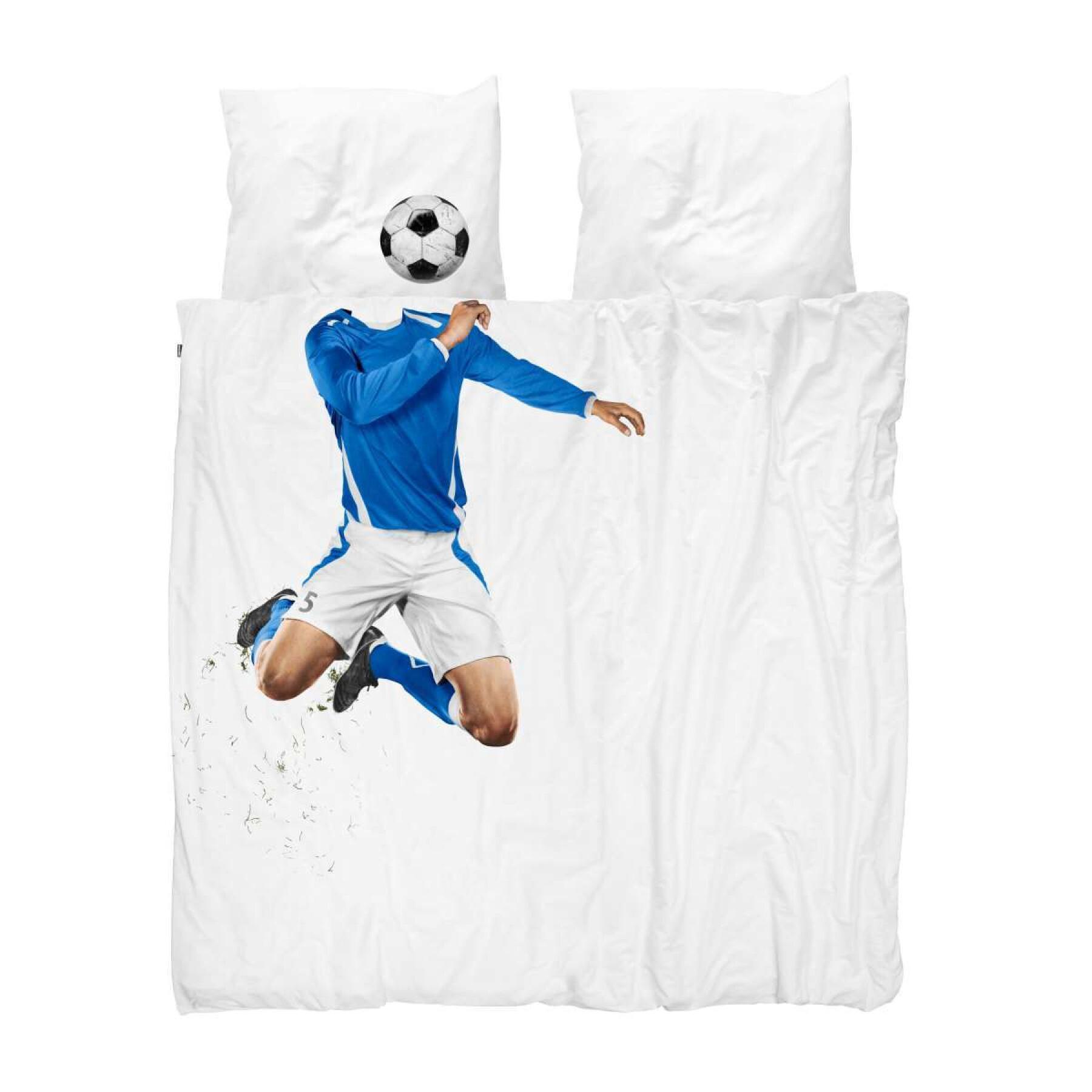 Poszewka na kołdrę i poduszkę dla dzieci Snurk Soccer Champ
