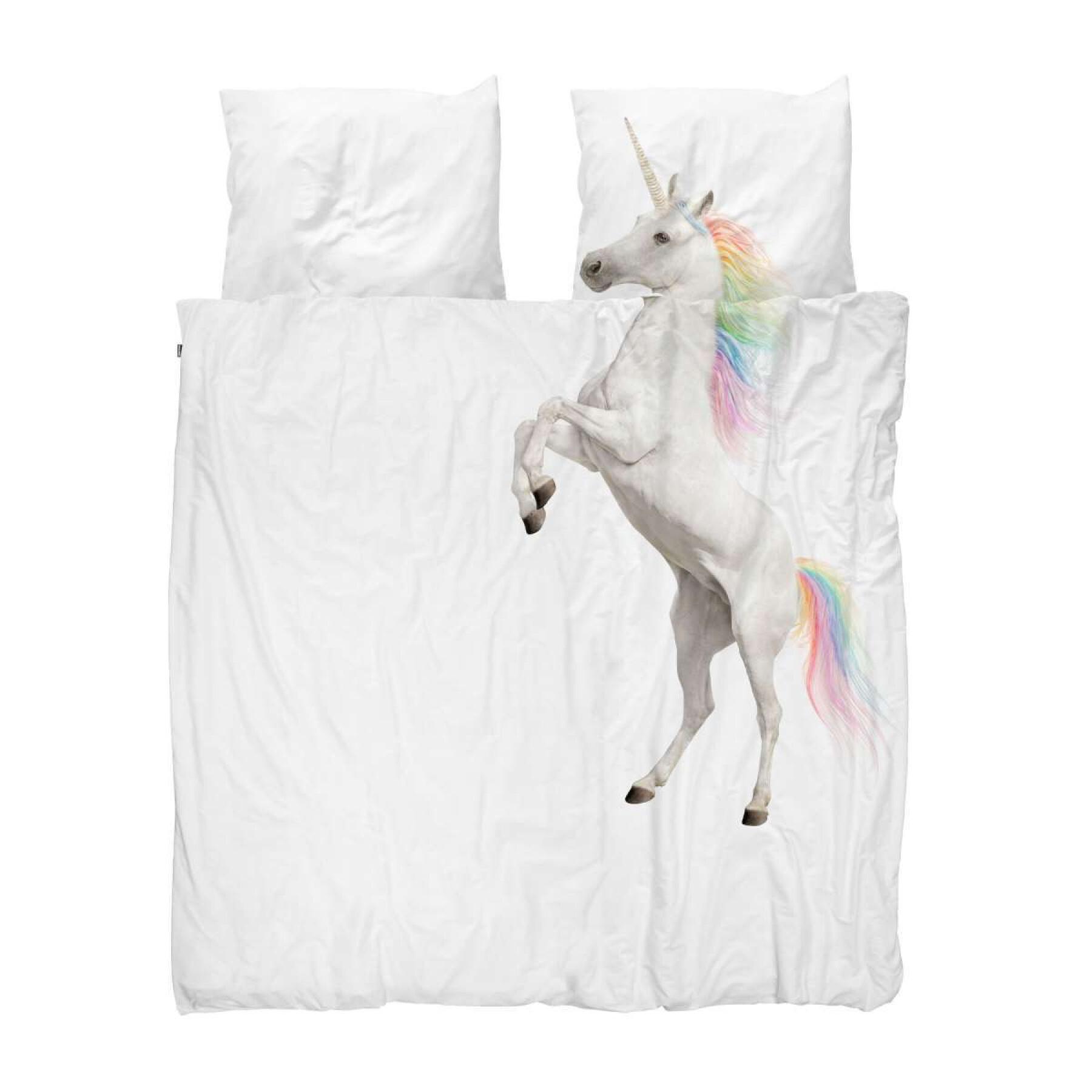 Poszewka na kołdrę i poduszkę dla dzieci Snurk Unicorn