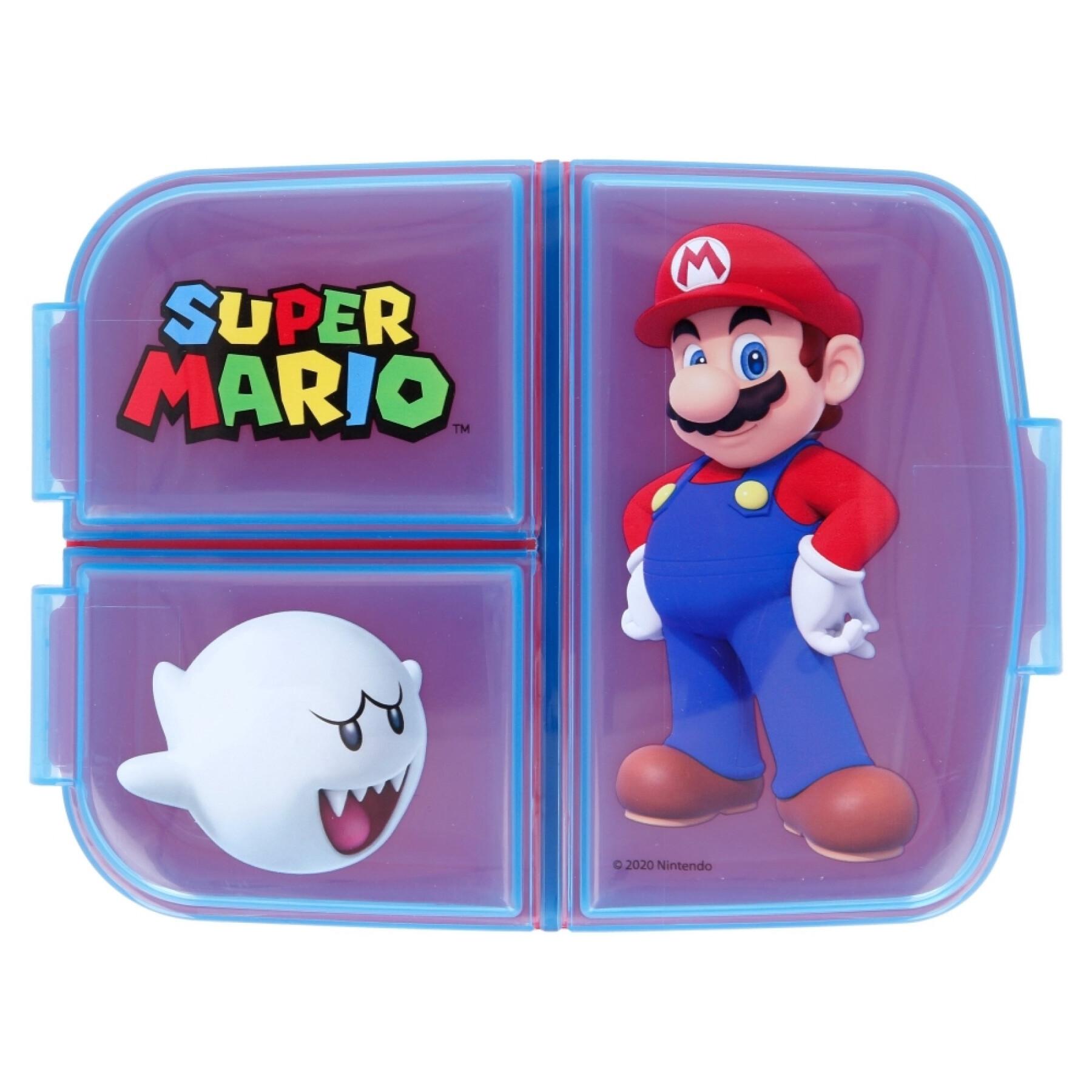 Wielopoziomowe pudełko na kanapki Super Mario