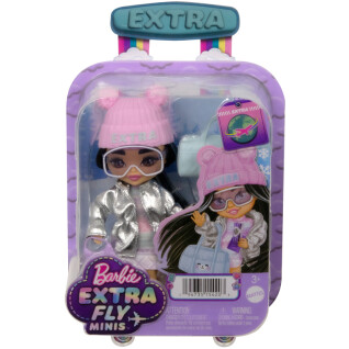 Lalka Barbie mini extra snow Mattel France