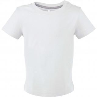 Koszulka dziecięca z krótkim rękawem Kariban blanc